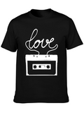 Retro Love Tape T-Shirt - Music Lover Tee
