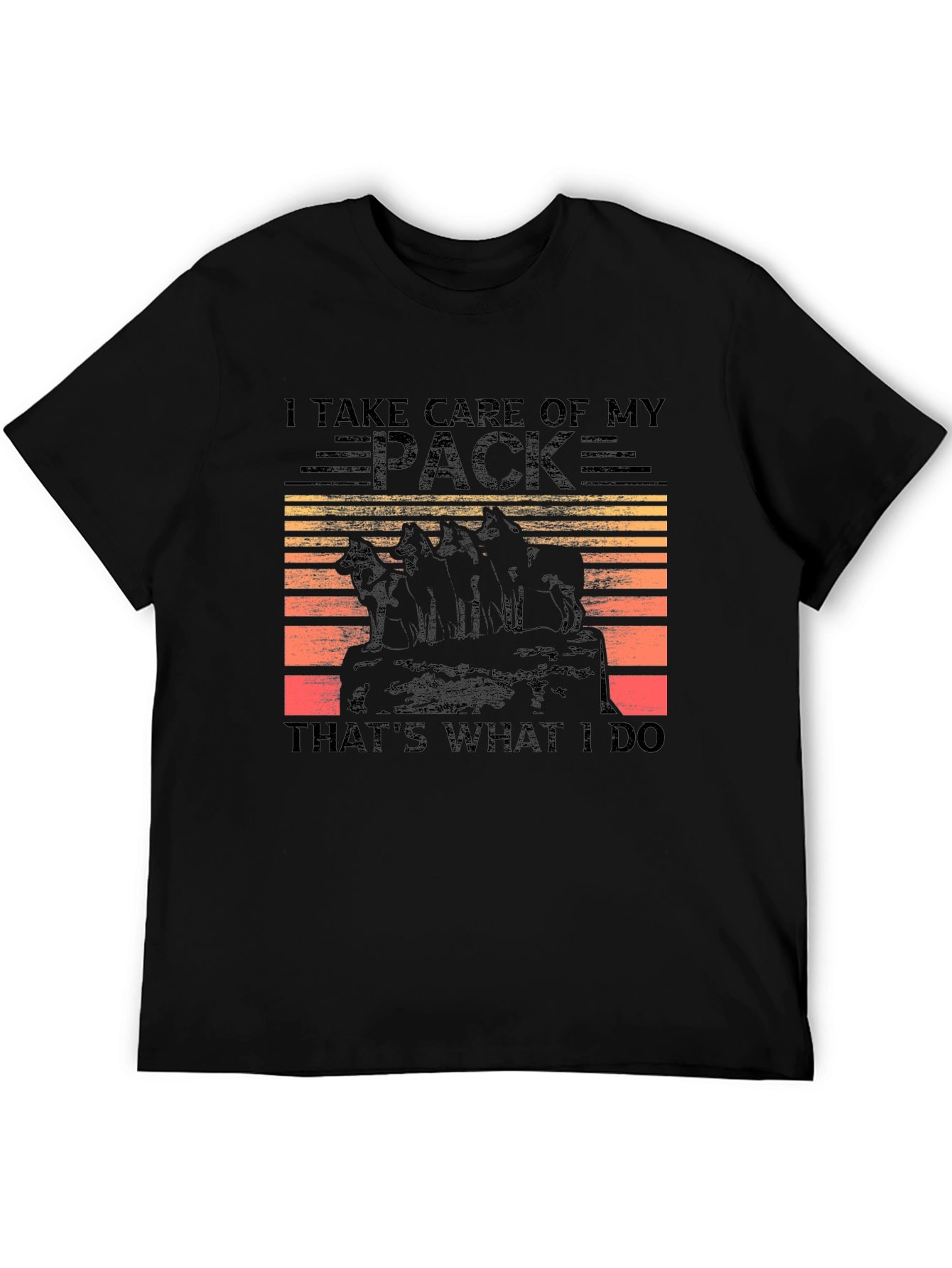 I Take Care of My Pack Graphic T-Shirt
