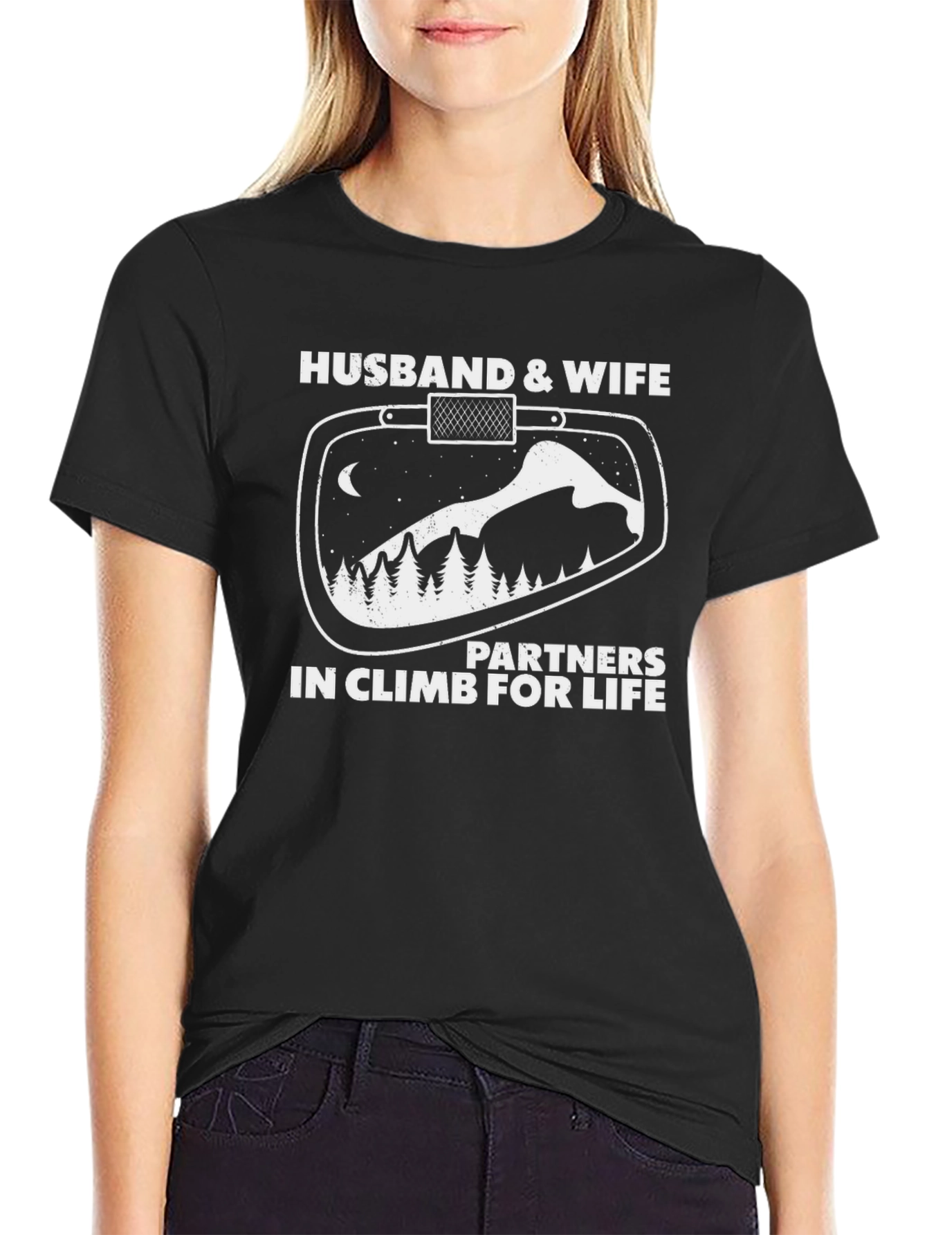 Husband & Wife Climbing Partners T-Shirt
