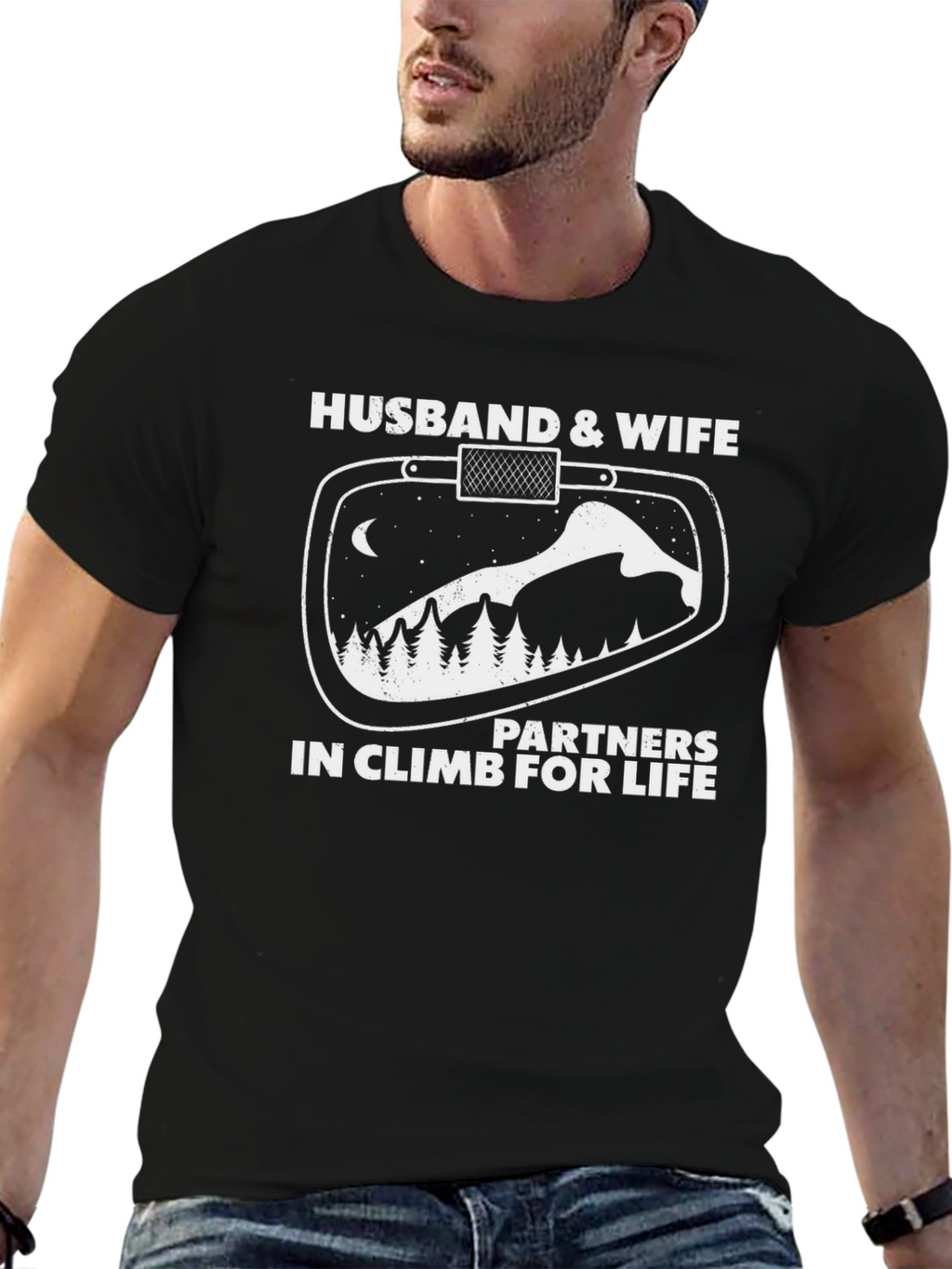 Husband & Wife Climbing Partners T-Shirt