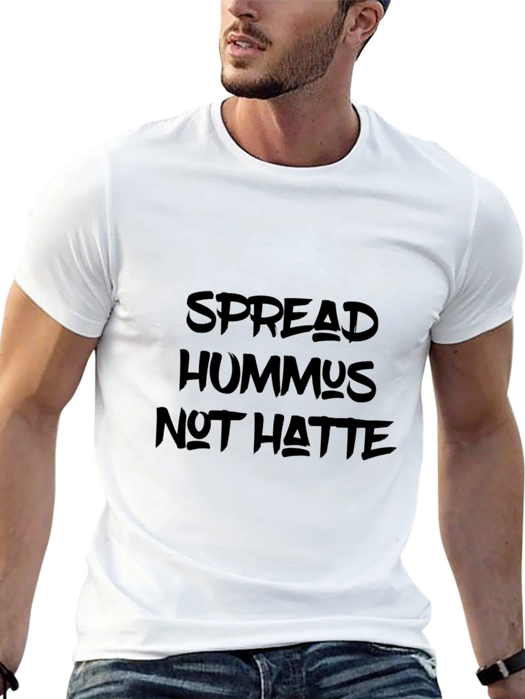 Spread Hummus Not Hatte T-Shirt