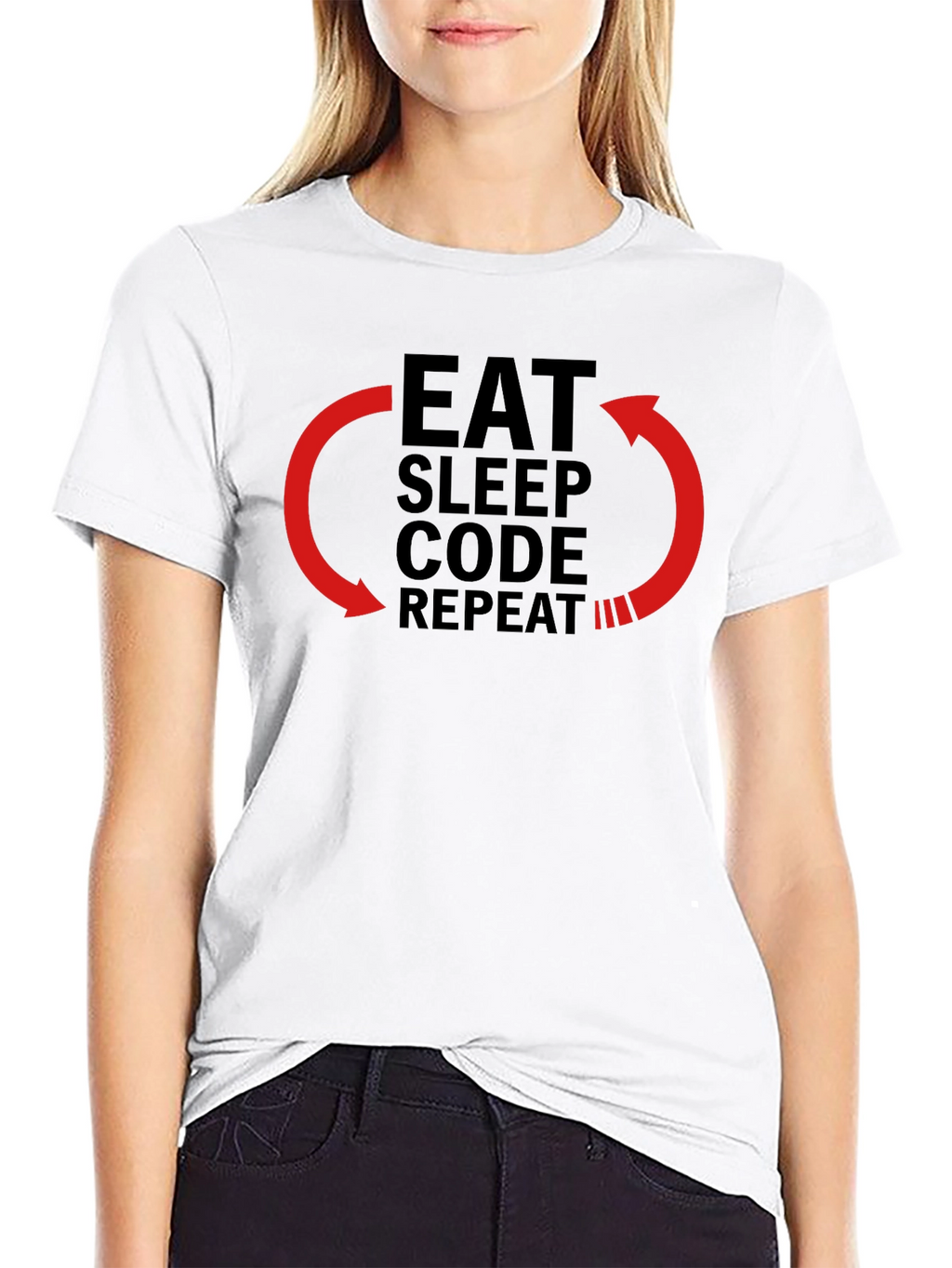 Eat Sleep Code Repeat Programmer T-Shirt