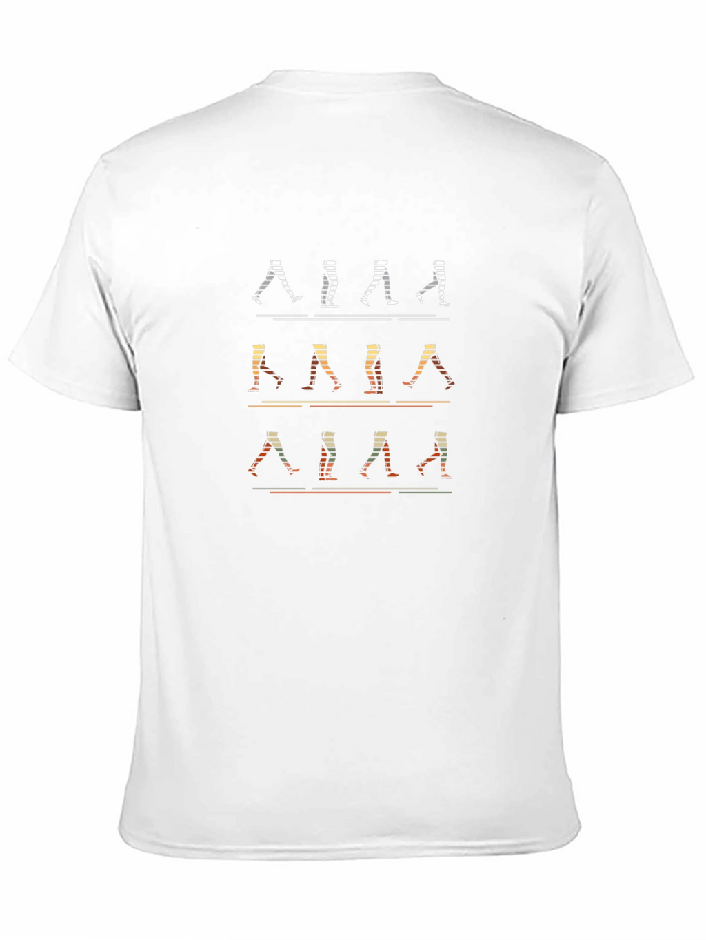 Retro Walking Steps T-Shirt