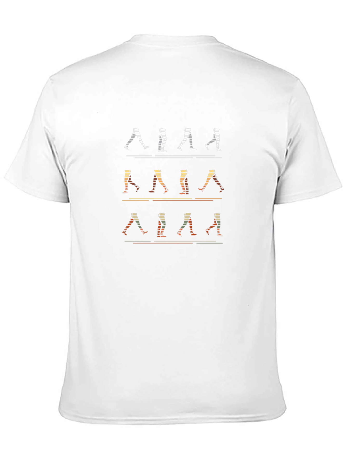 Retro Walking Steps T-Shirt