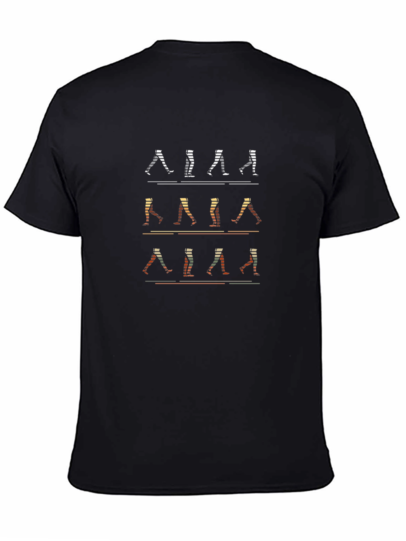 Retro Walking Steps T-Shirt
