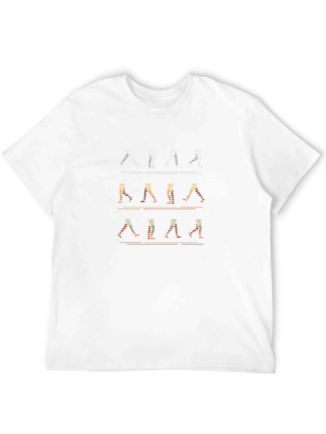 Retro Walking Steps T-Shirt
