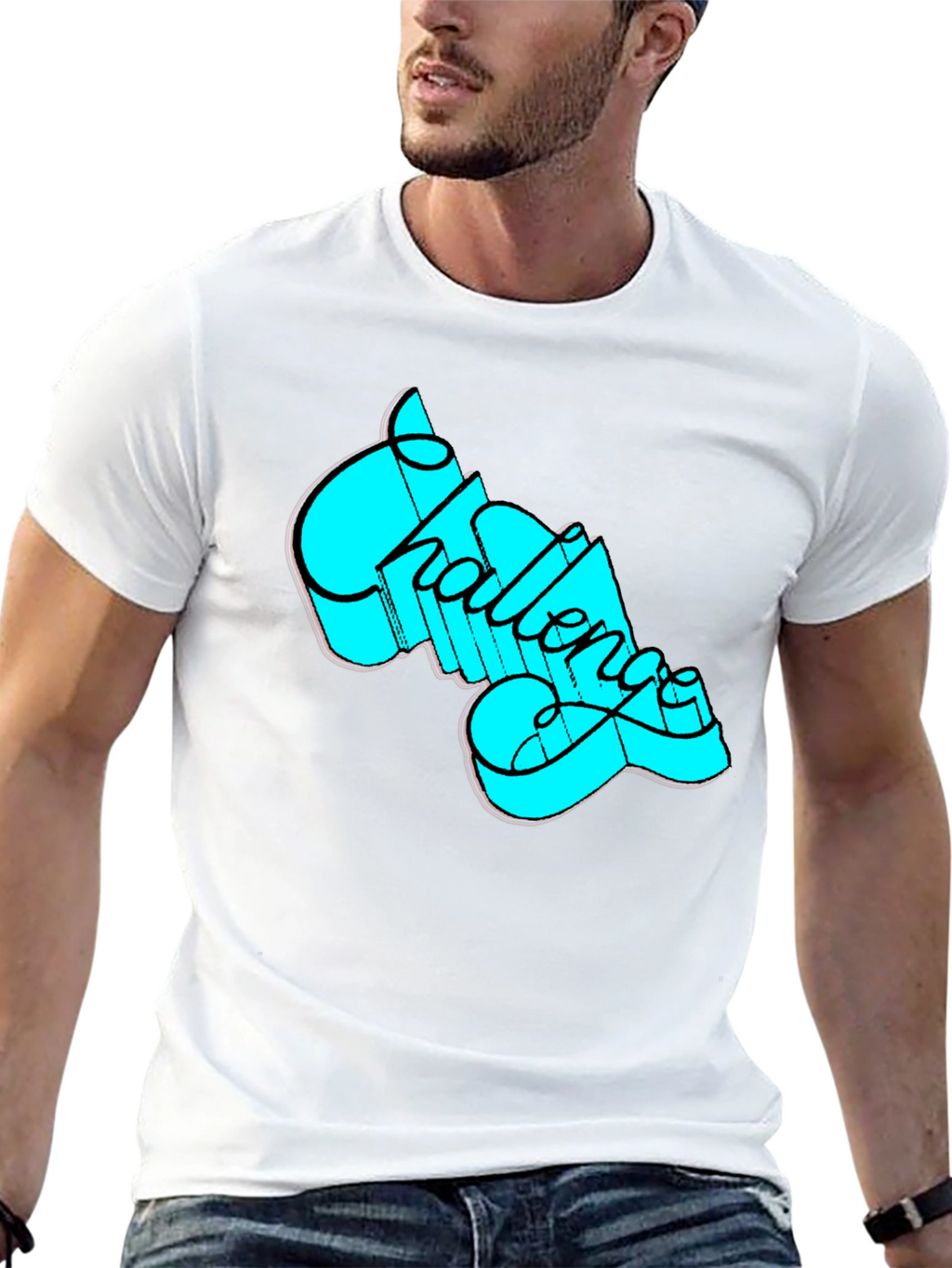 Challenge Graphic T-Shirt - Cool Design