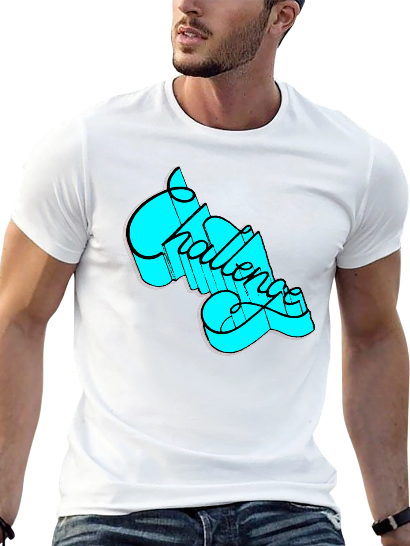Challenge Graphic T-Shirt - Cool Design