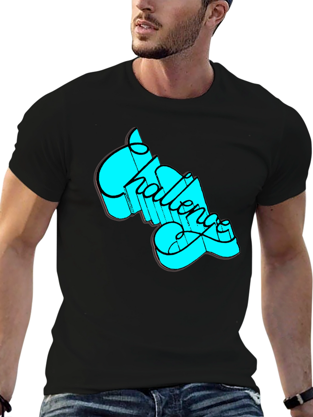 Challenge Graphic T-Shirt - Cool Design