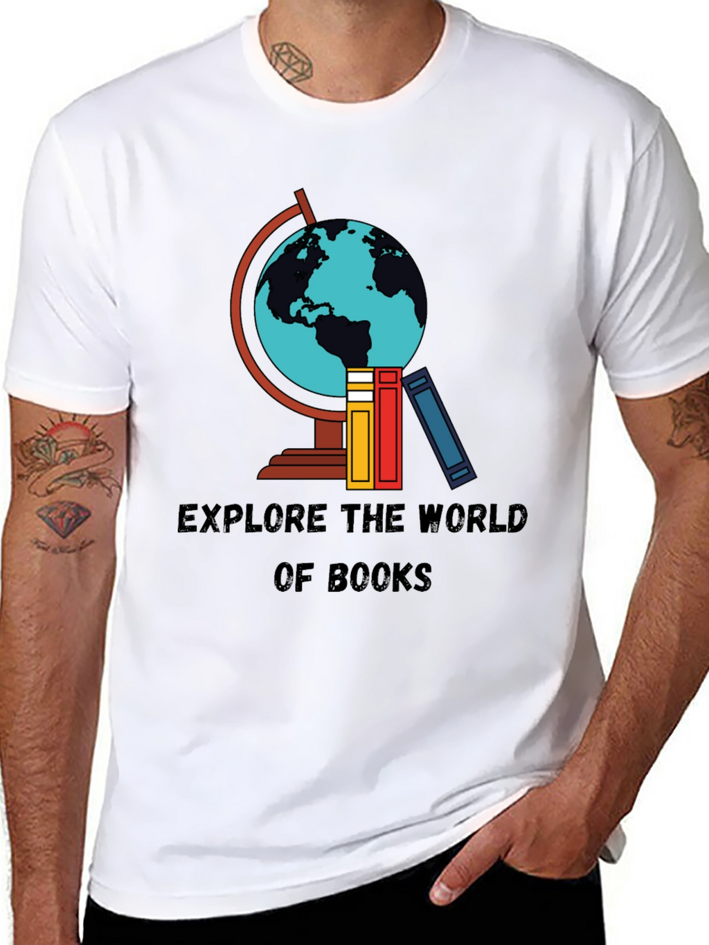 Explore The World Of Books T-Shirt