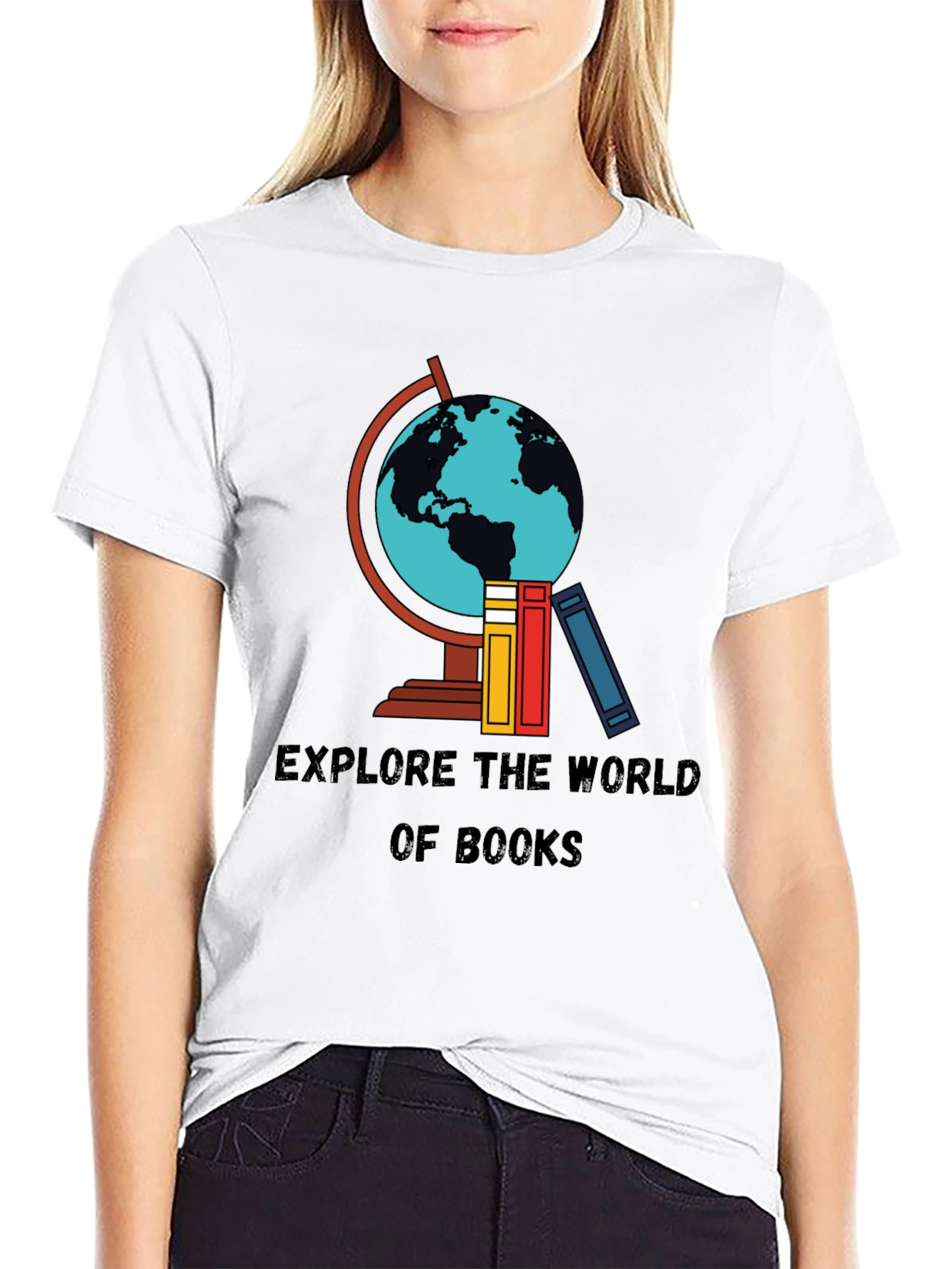 Explore The World Of Books T-Shirt