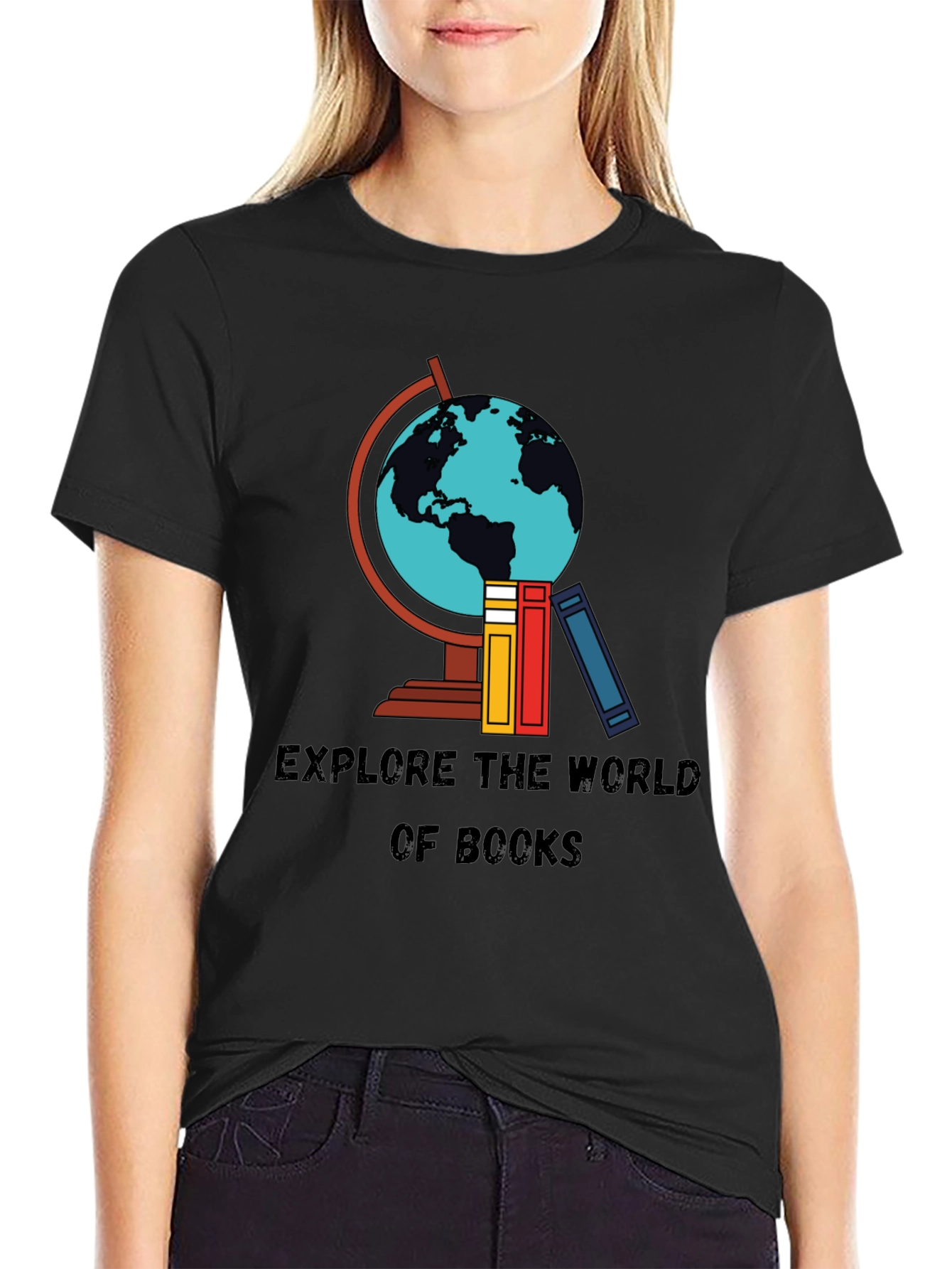 Explore The World Of Books T-Shirt