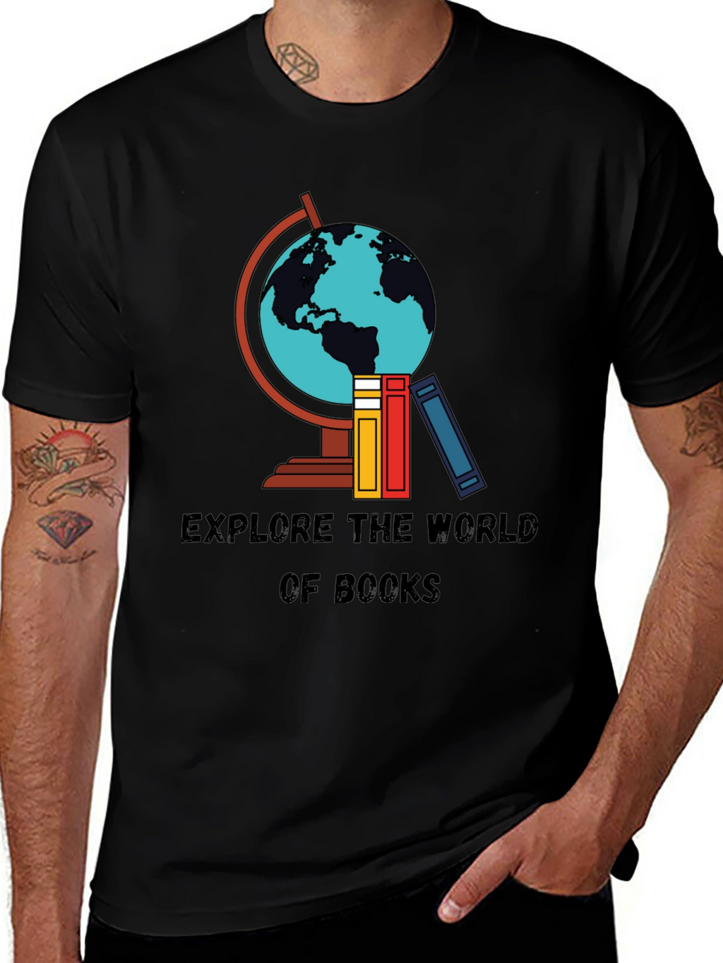 Explore The World Of Books T-Shirt