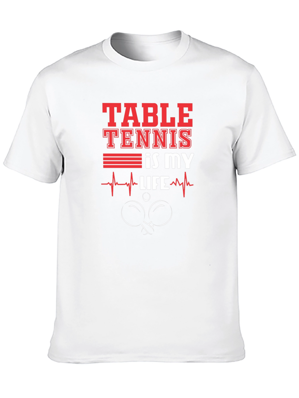 Table Tennis Is My Life Graphic Tee