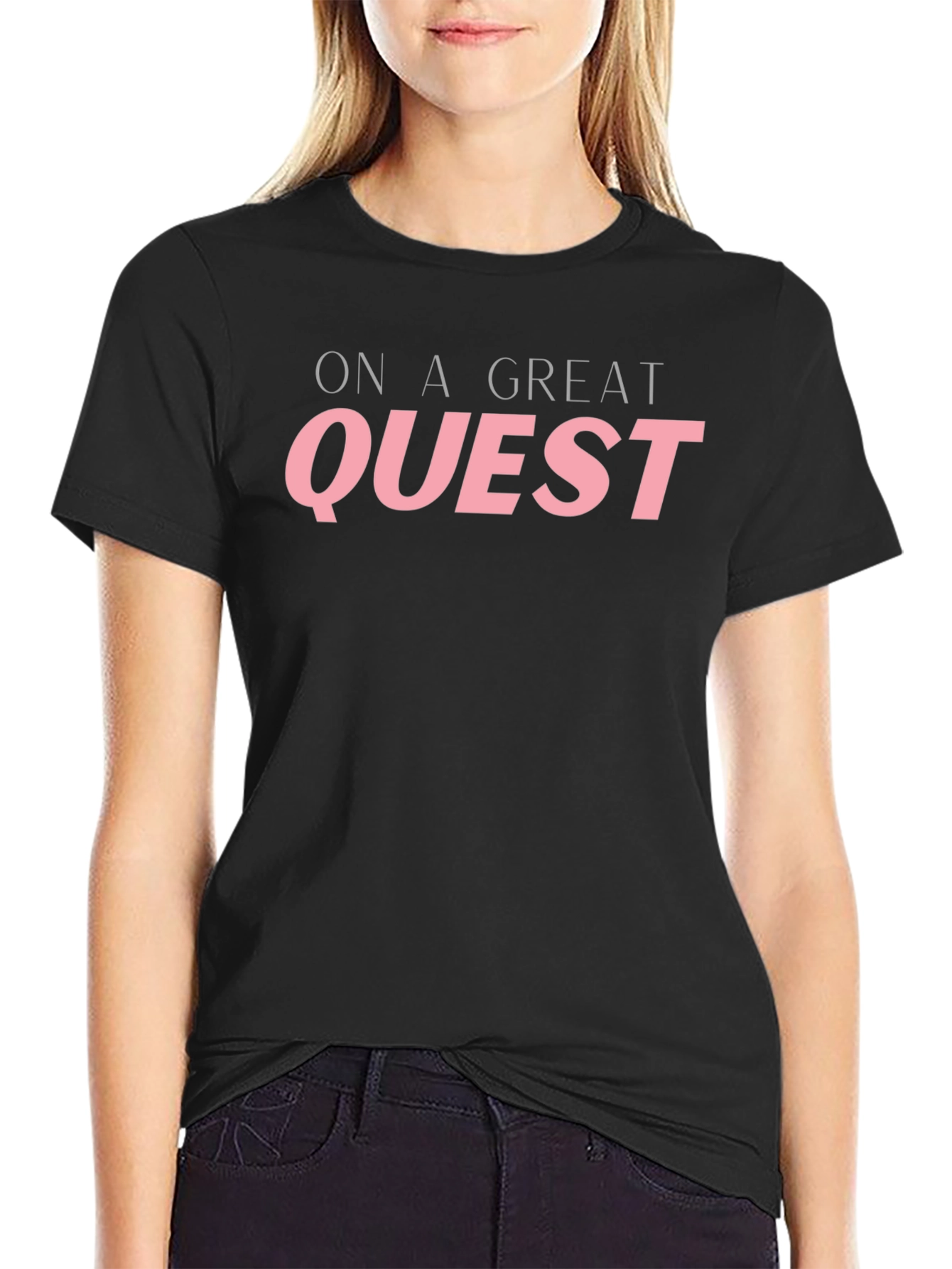 On a Great Quest Graphic T-Shirt