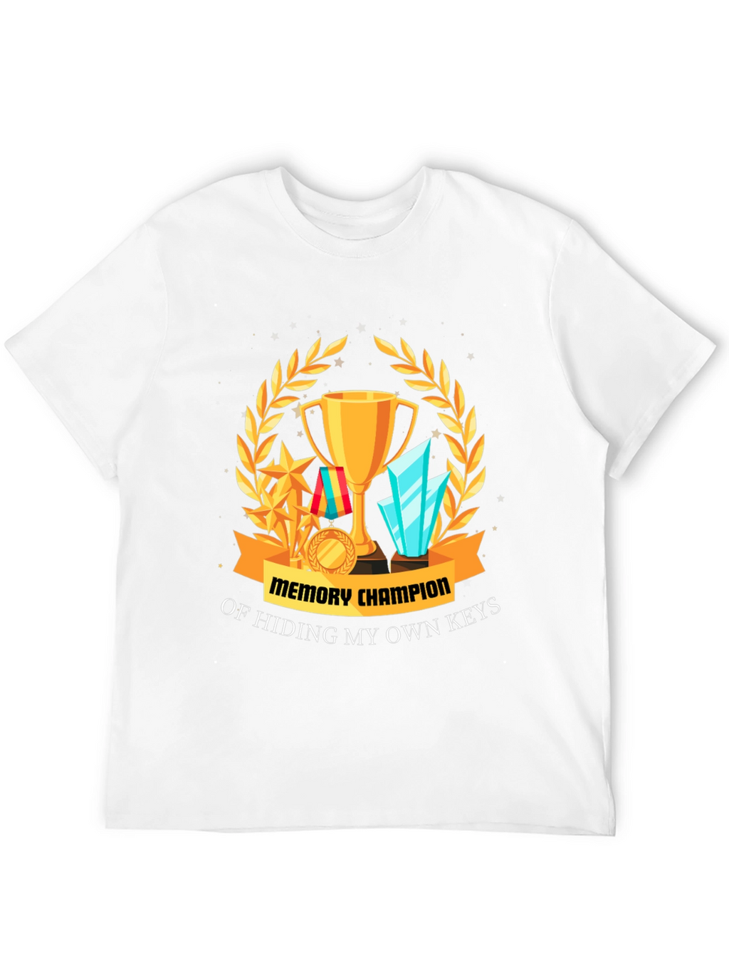 Memory Champion Tee - Hiding My Own Keys!