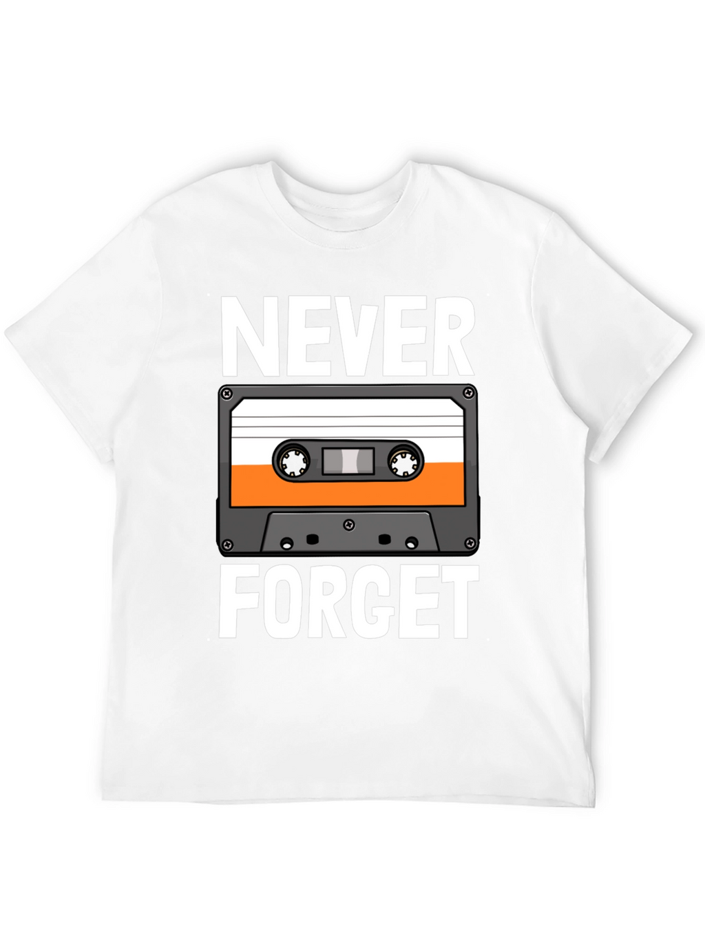 Never Forget Cassette Tape Graphic Tee