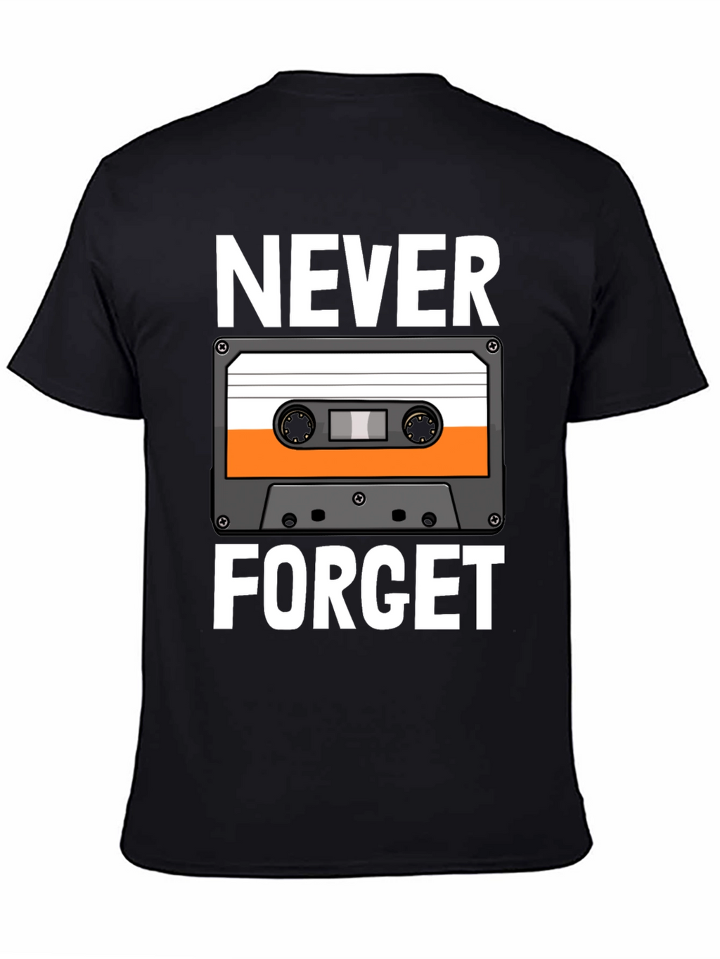 Never Forget Cassette Tape Graphic Tee