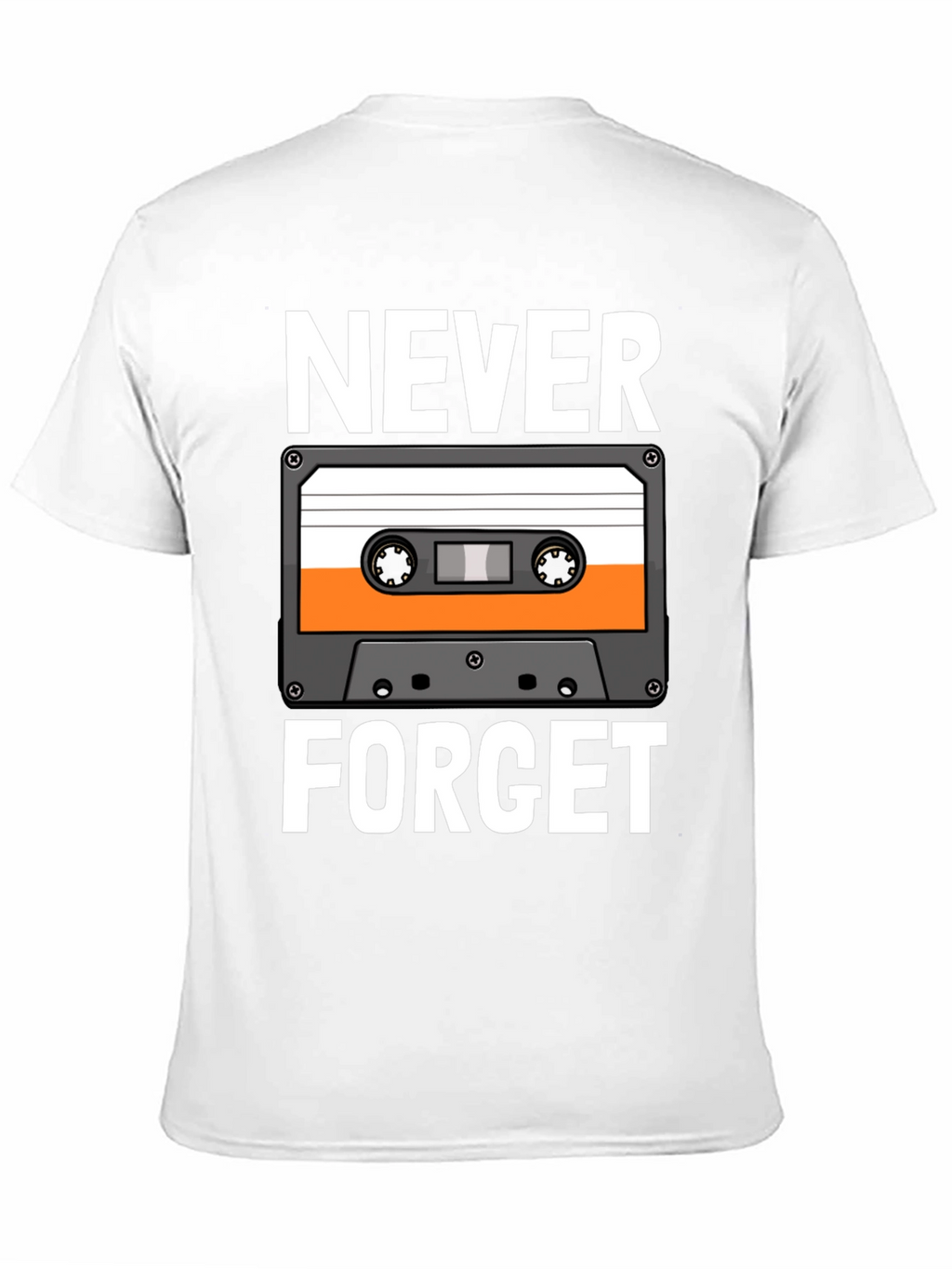 Never Forget Cassette Tape Graphic Tee