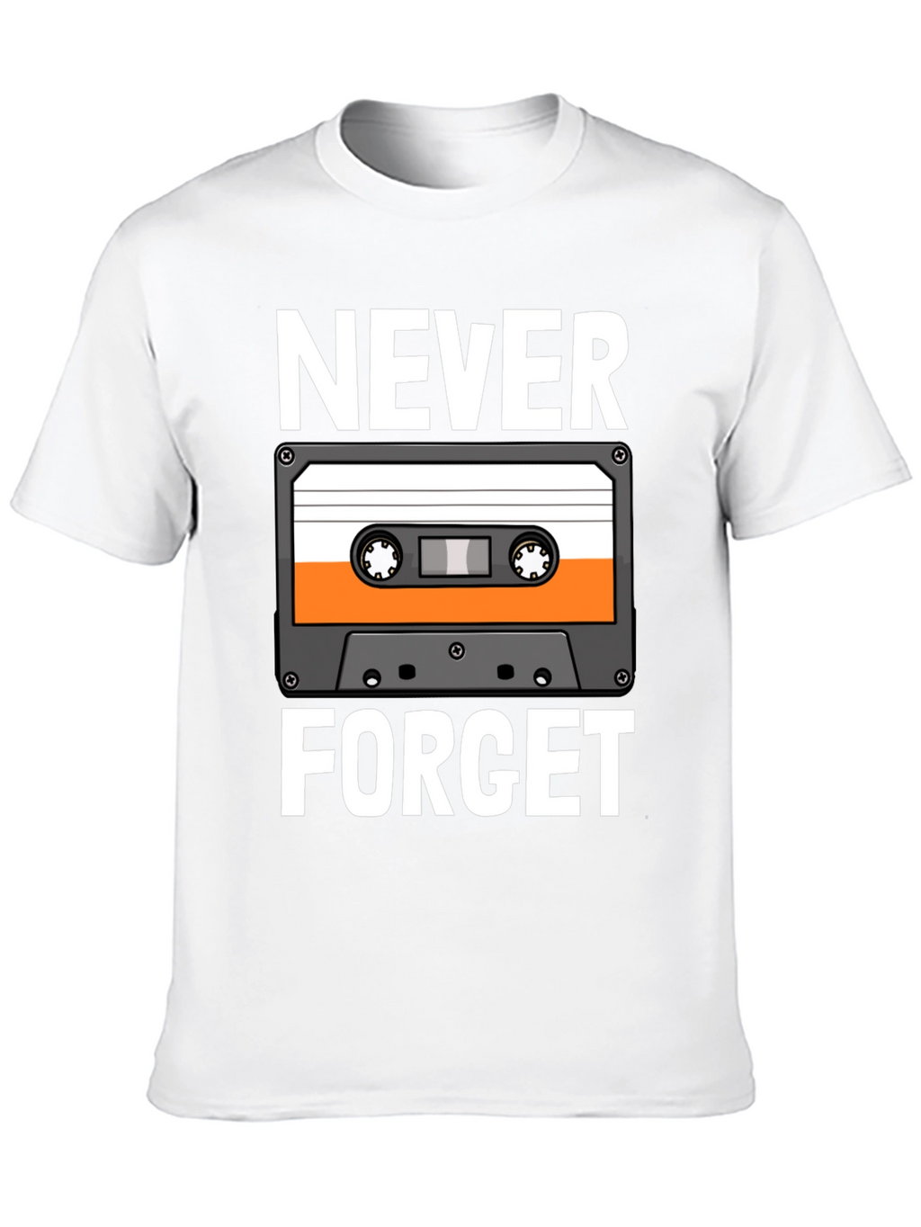 Never Forget Cassette Tape Graphic Tee