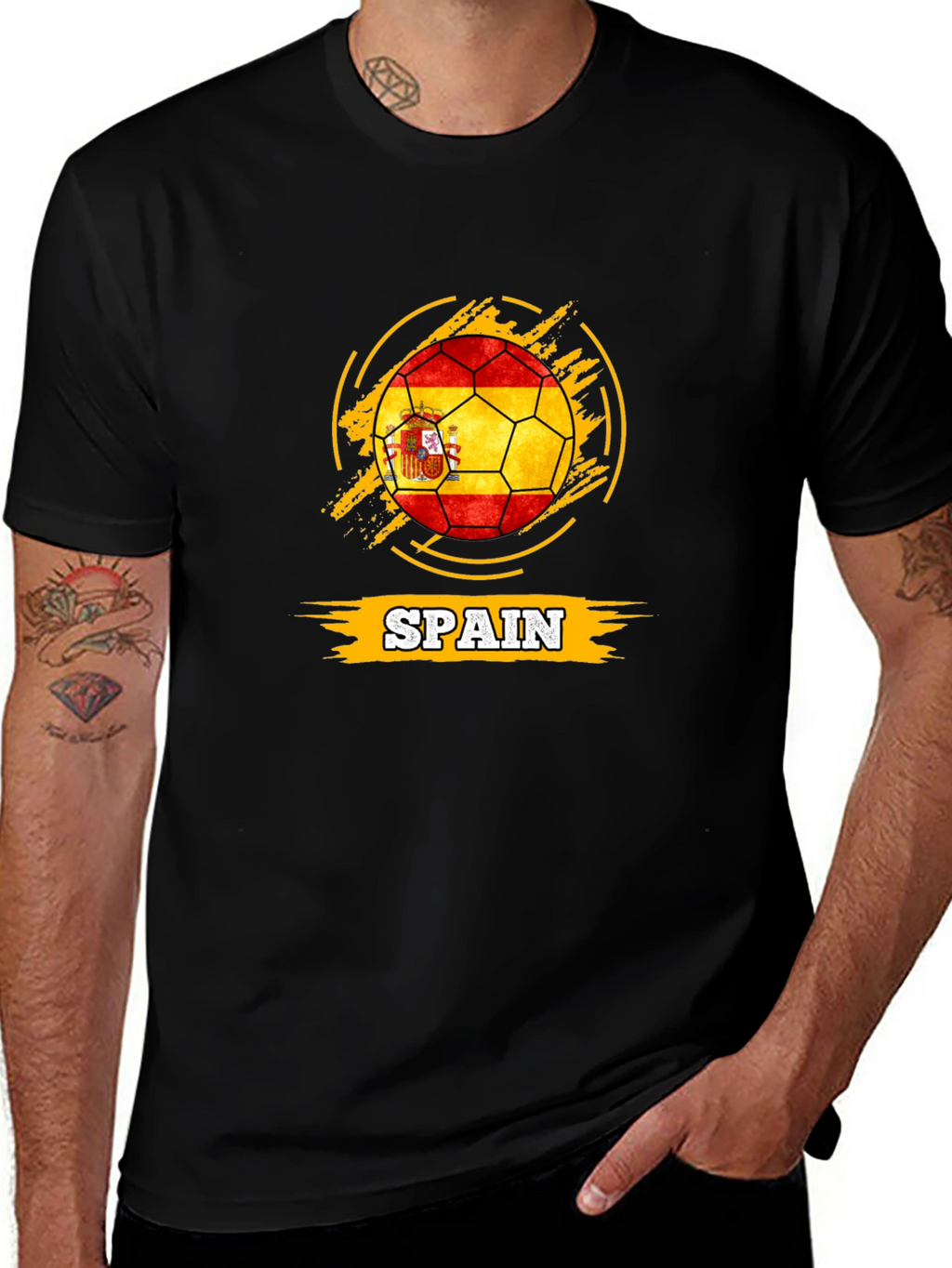 Spain Soccer Flag T-Shirt