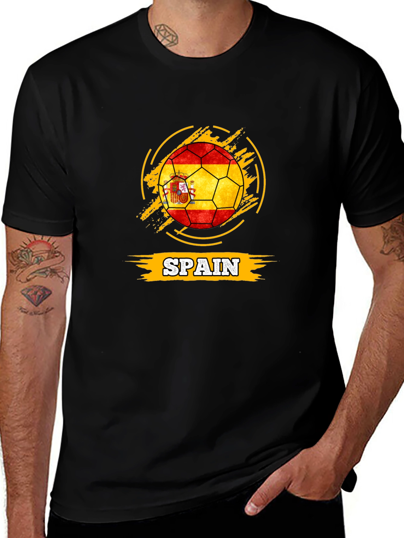 Spain Soccer Flag T-Shirt