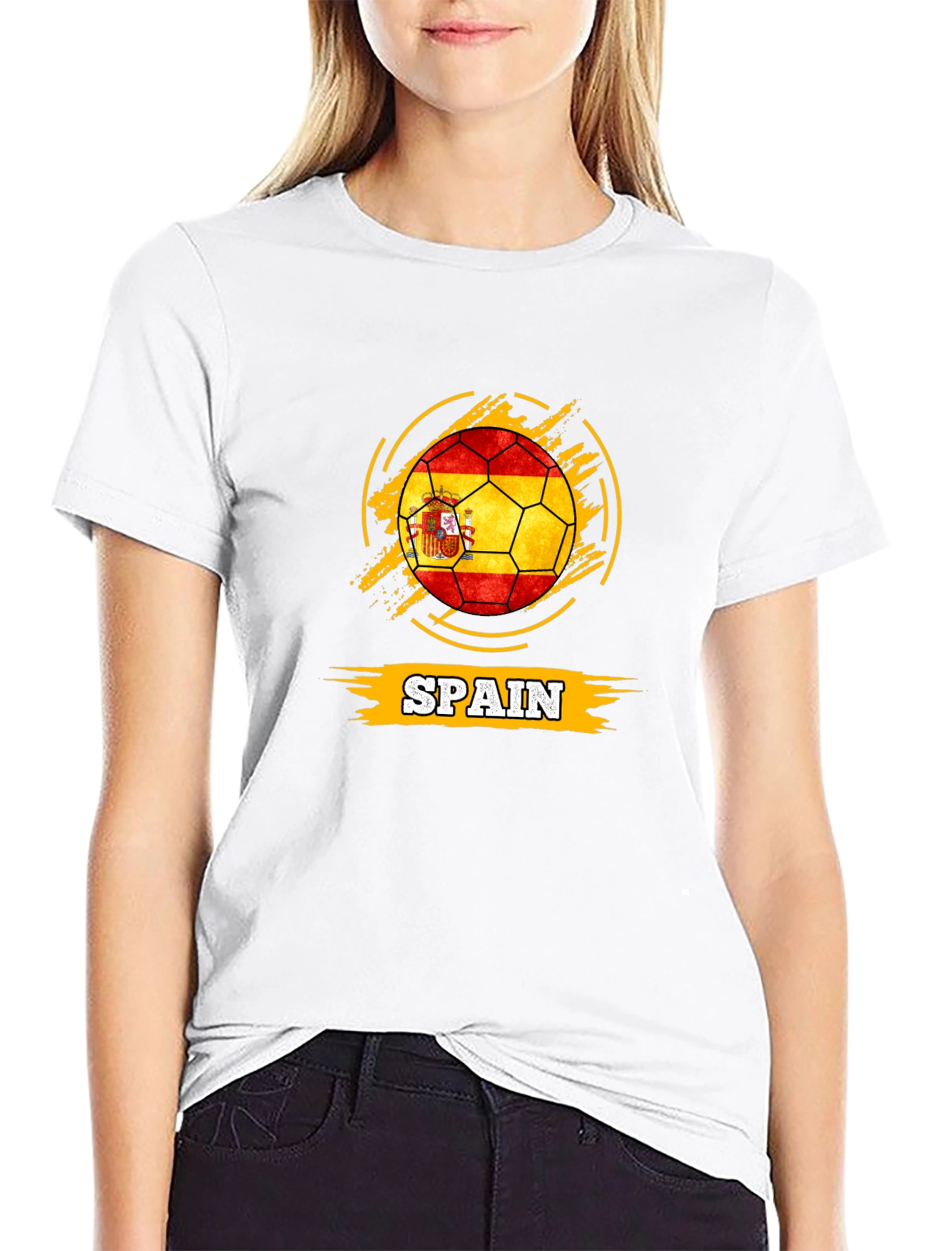 Spain Soccer Flag T-Shirt