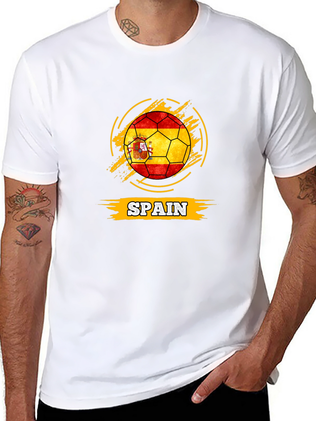 Spain Soccer Flag T-Shirt
