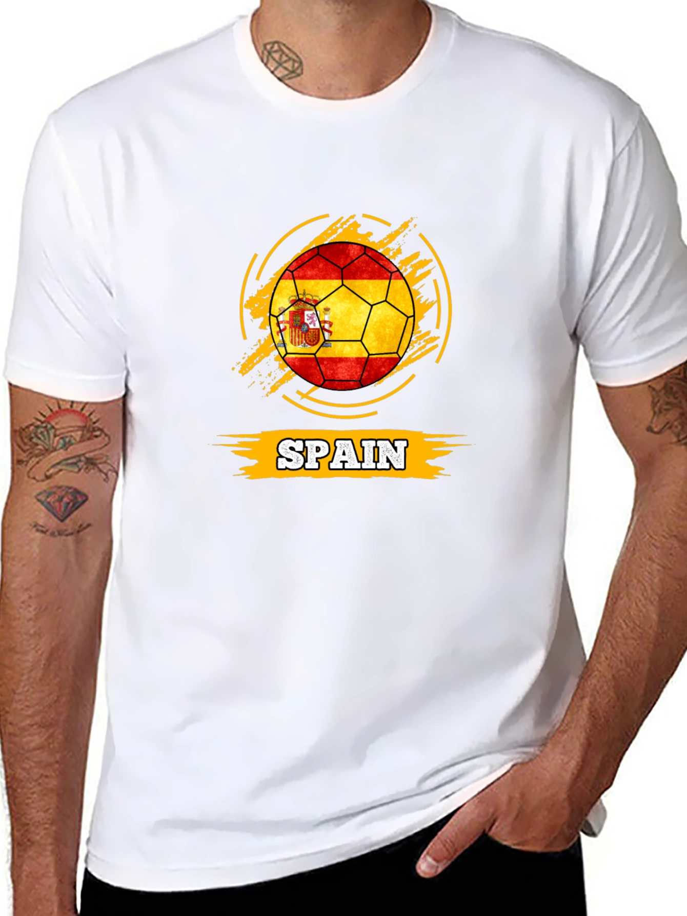 Spain Soccer Flag T-Shirt