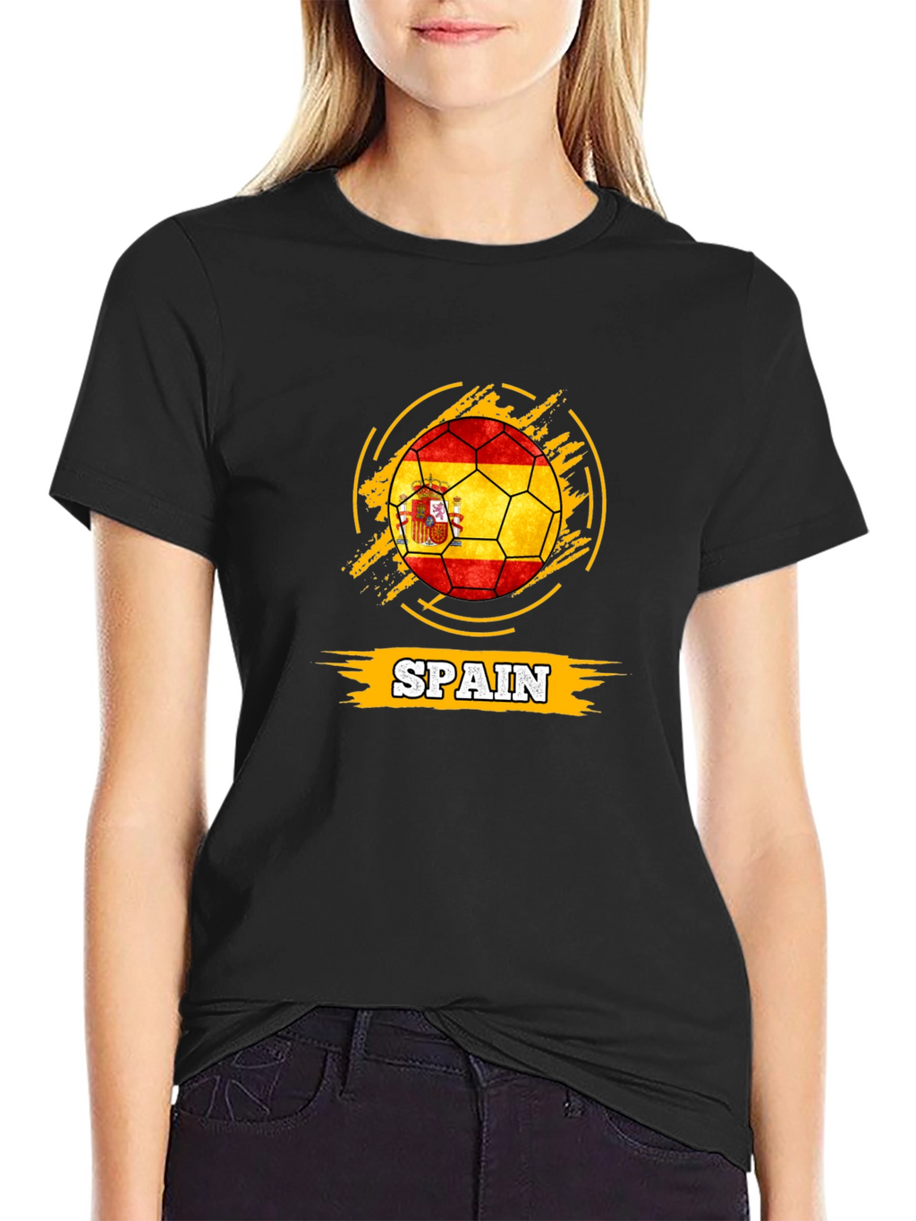 Spain Soccer Flag T-Shirt