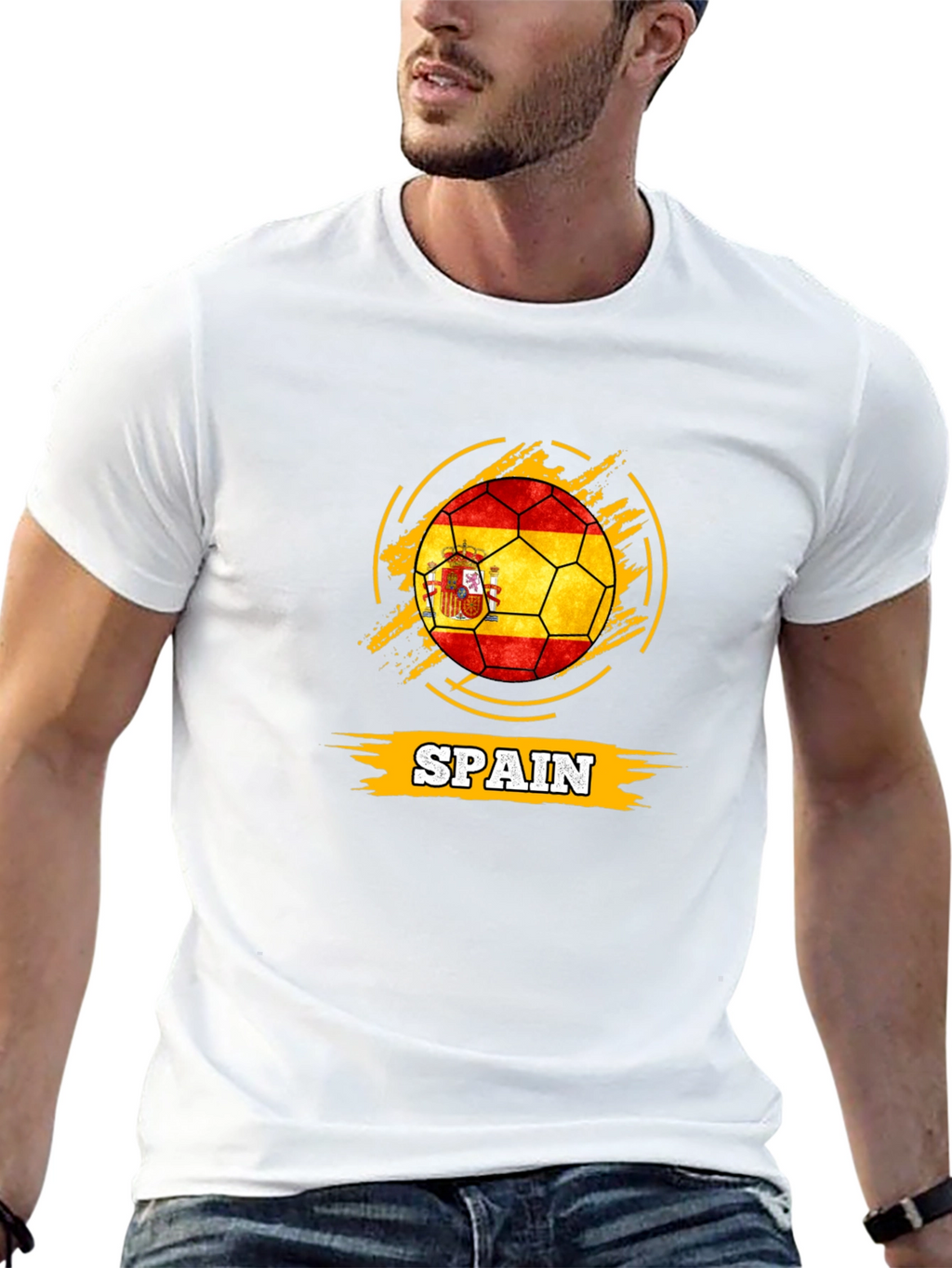 Spain Soccer Flag T-Shirt