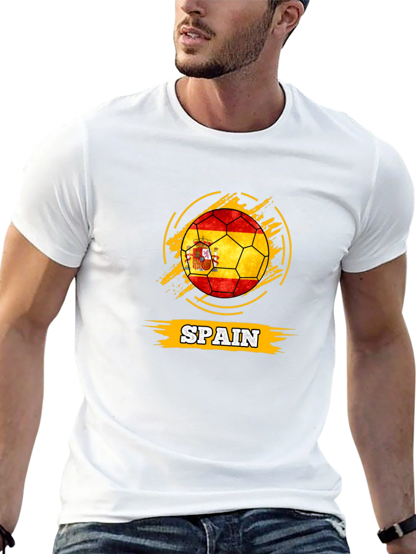 Spain Soccer Flag T-Shirt