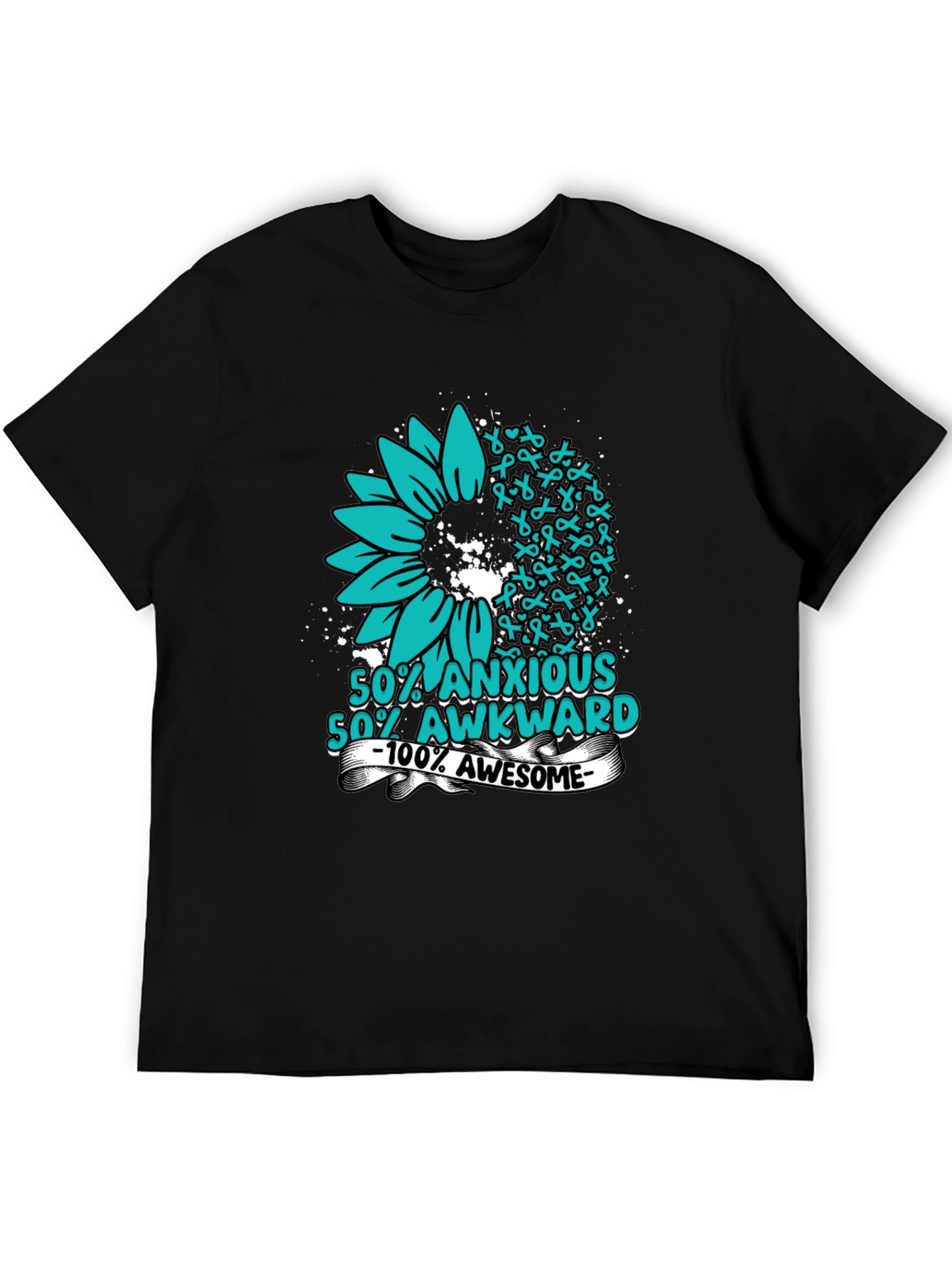 Anxious Awkward Awesome Graphic Tee