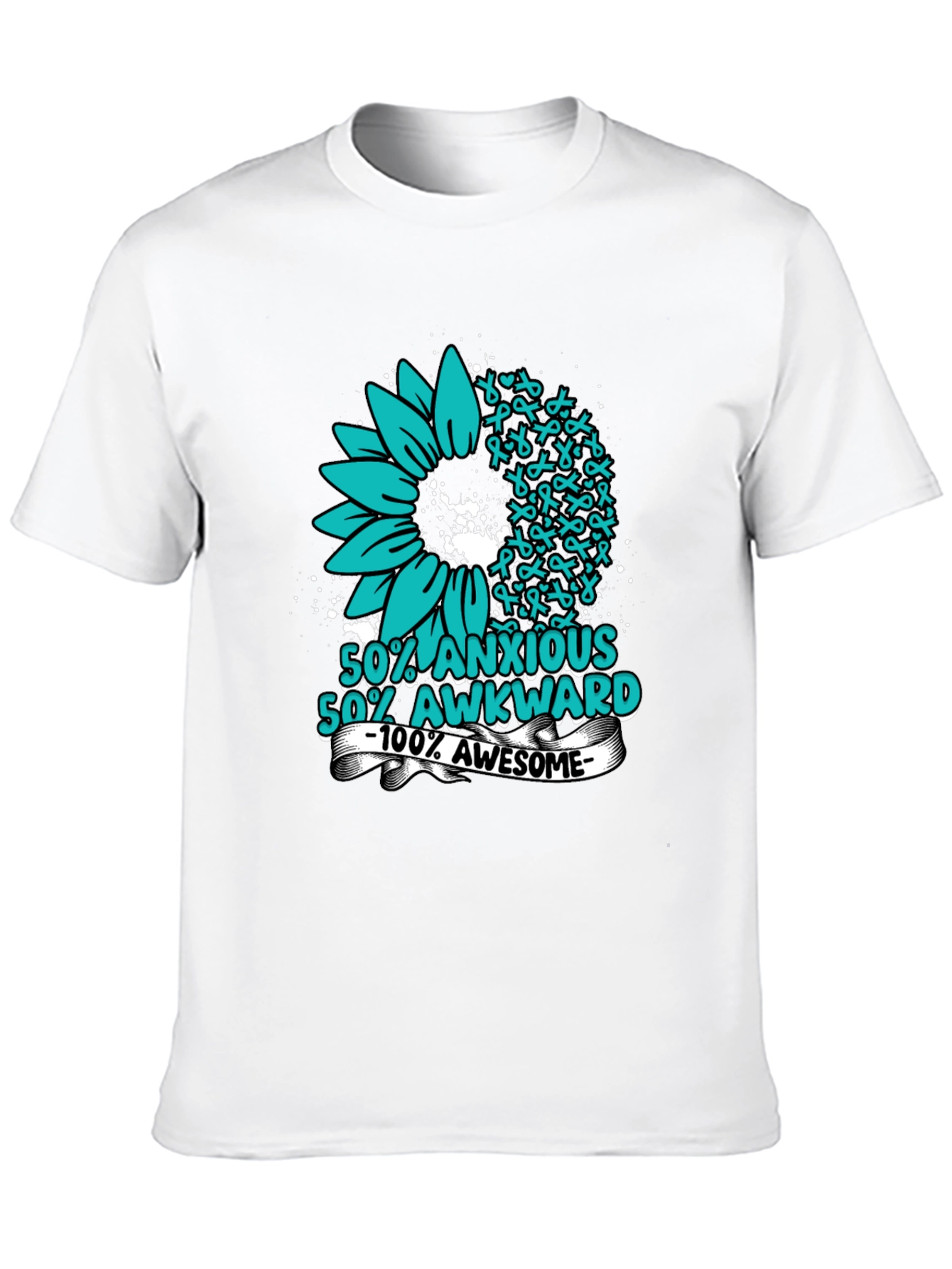 Anxious Awkward Awesome Graphic Tee
