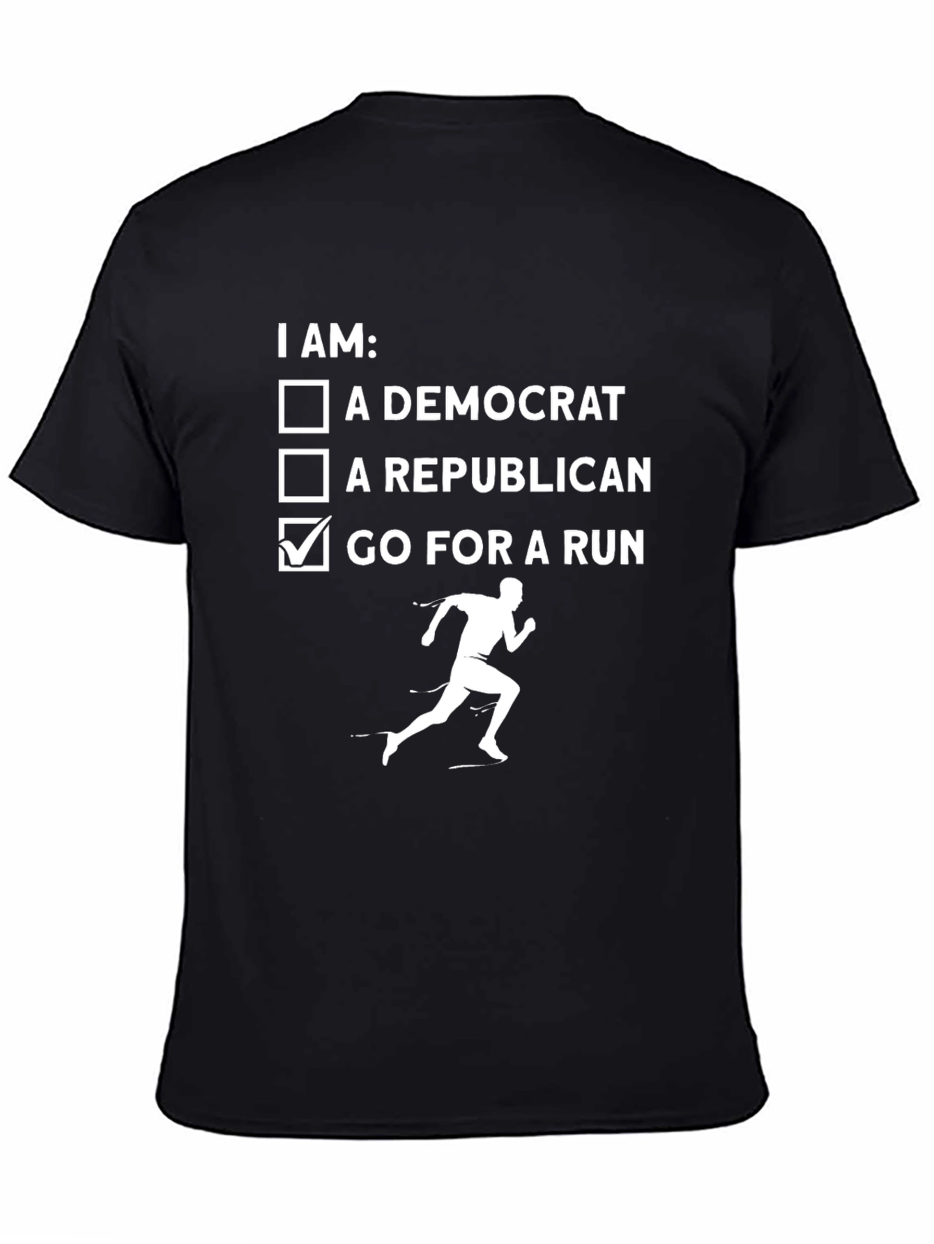 Funny Running T-Shirt - I Am Go For a Run