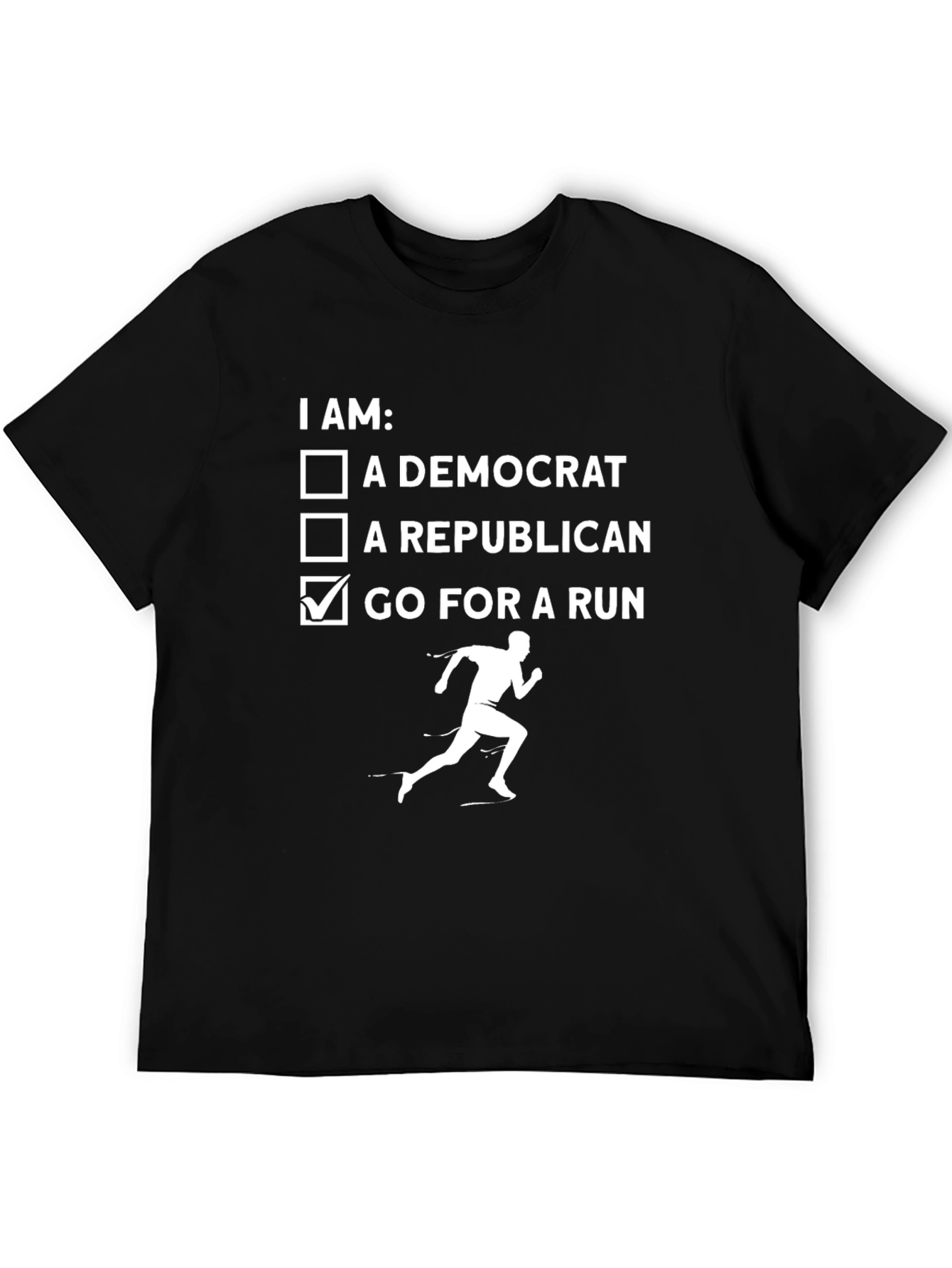 Funny Running T-Shirt - I Am Go For a Run