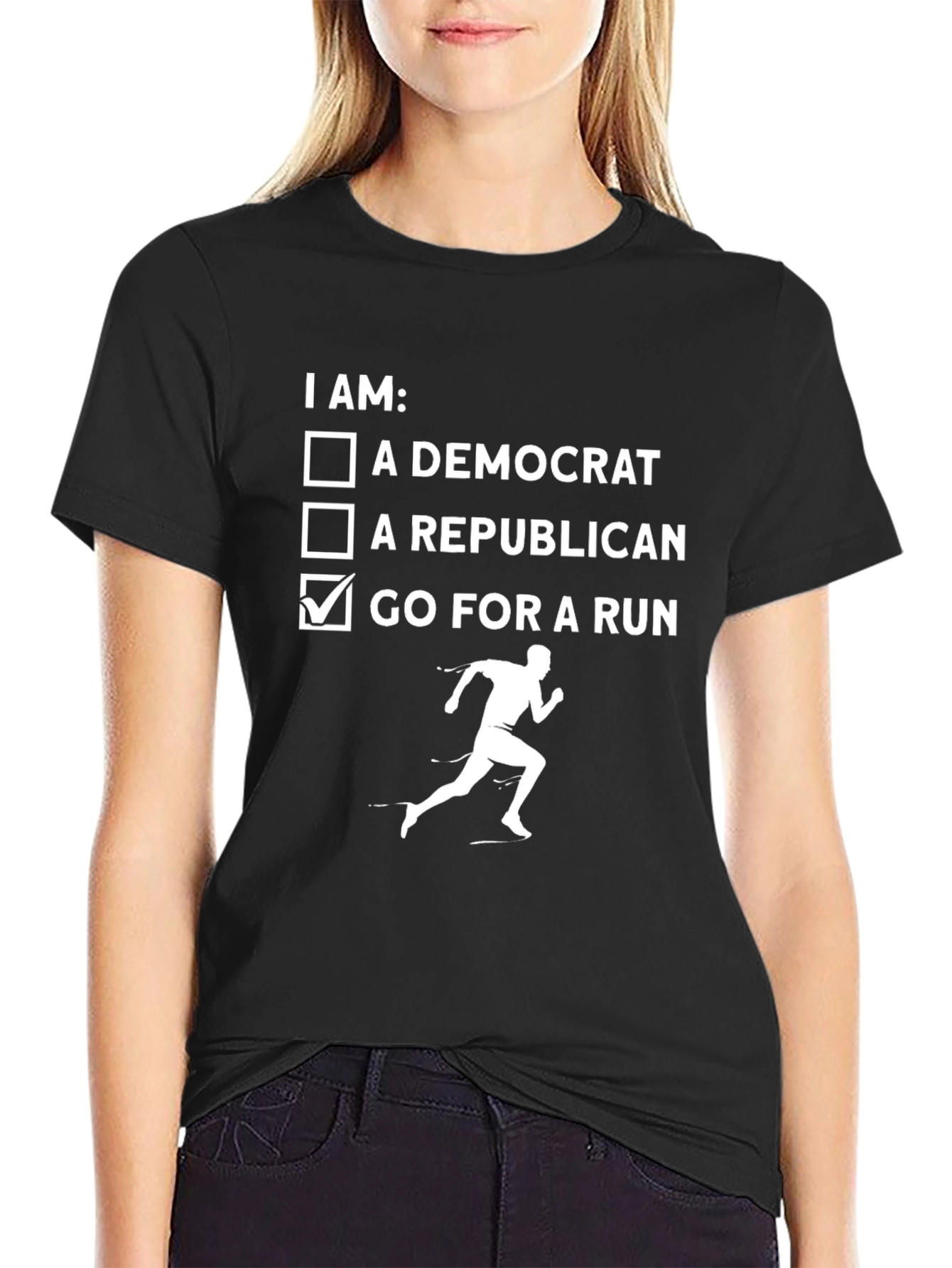 Funny Running T-Shirt - I Am Go For a Run