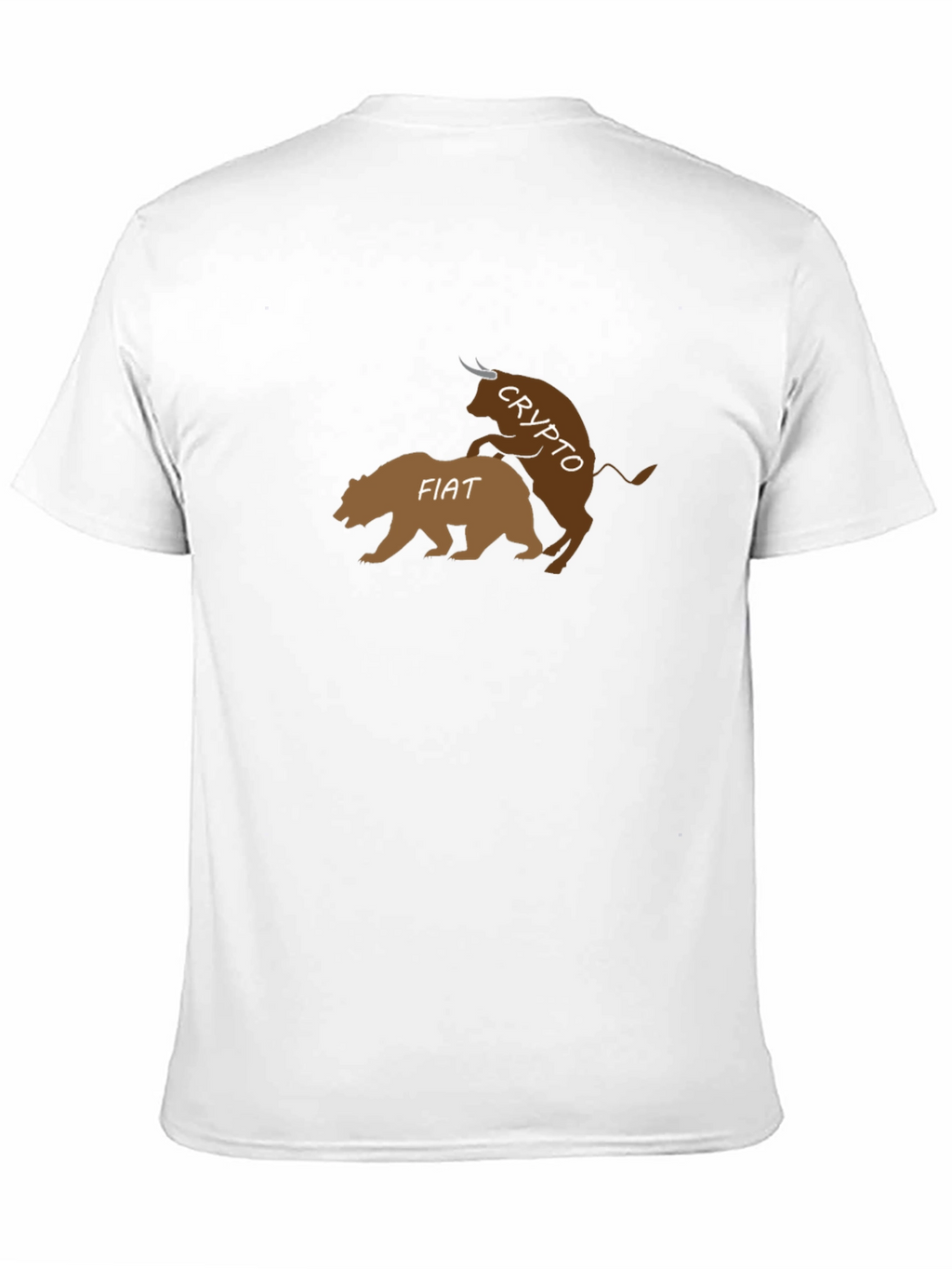 Crypto Bull Fiat Bear Black T-Shirt