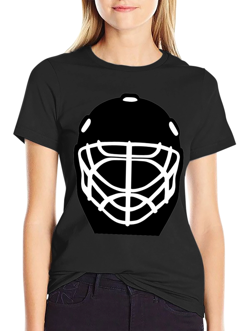 Hockey Goalie Mask Graphic Tee