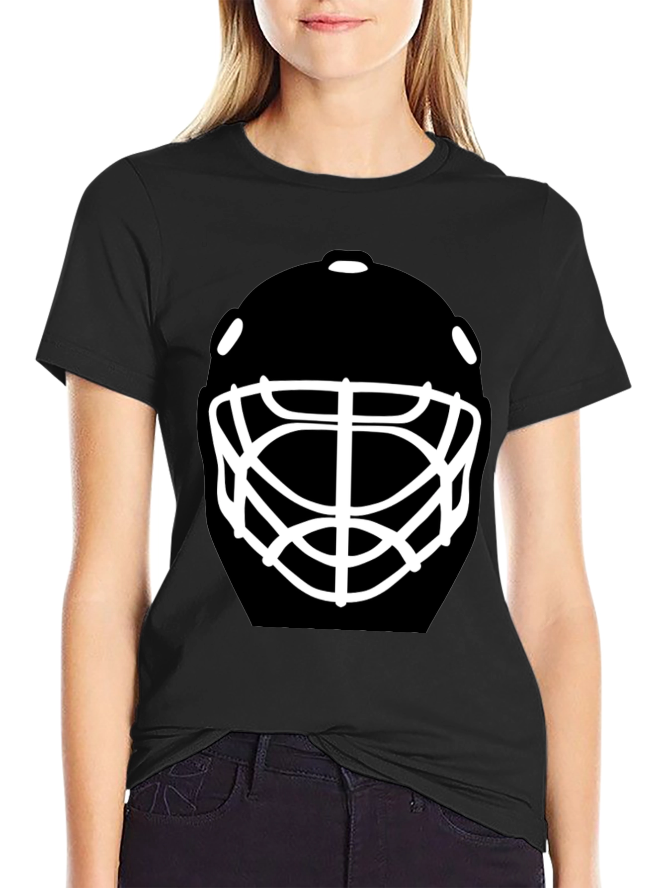 Hockey Goalie Mask Graphic Tee