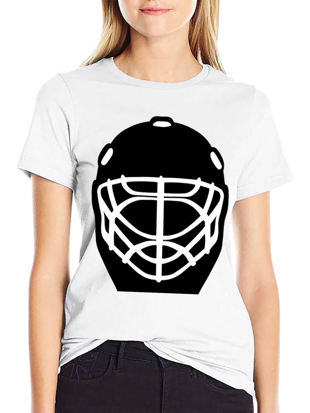 Hockey Goalie Mask Graphic Tee