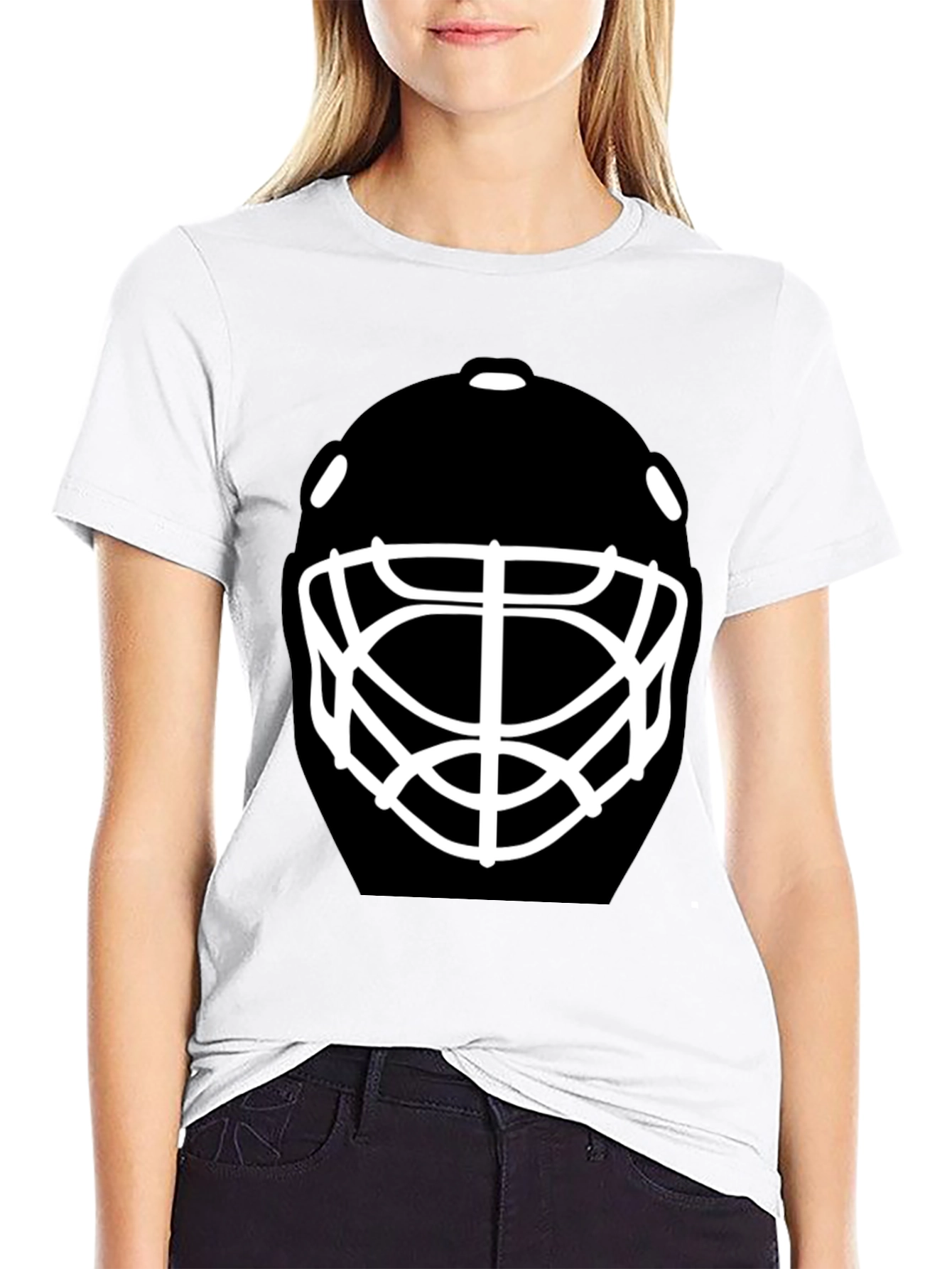 Hockey Goalie Mask Graphic Tee