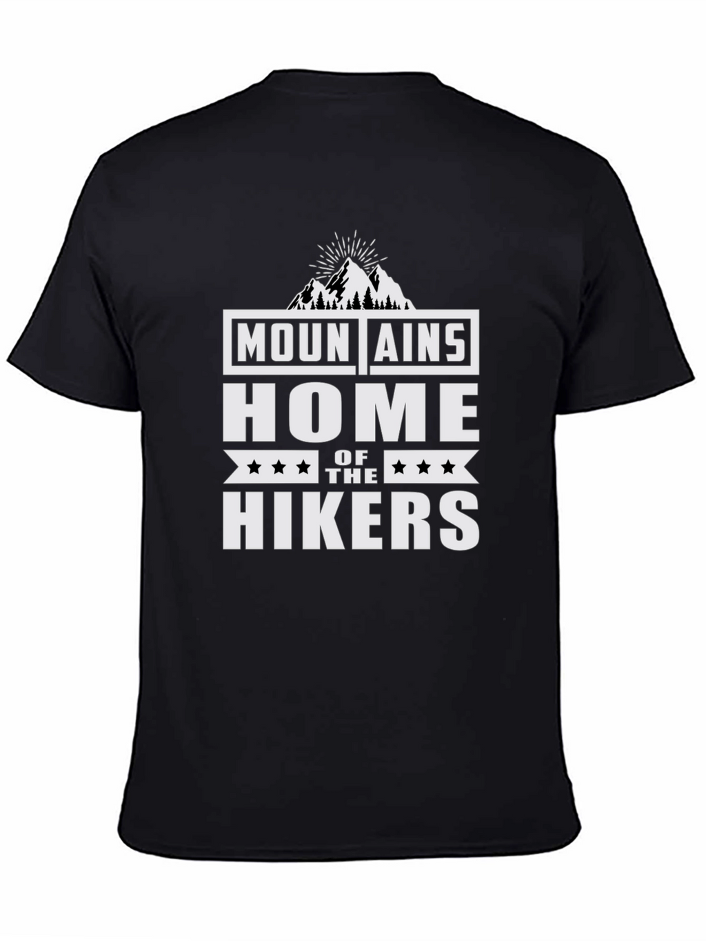 Mountains Home of the Hikers Graphic Tee