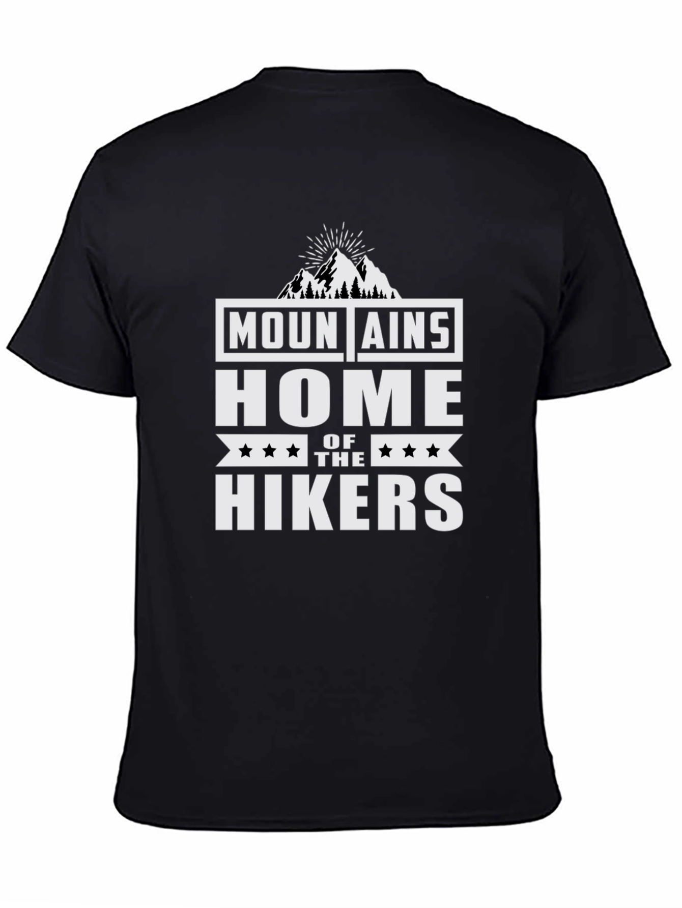 Mountains Home of the Hikers Graphic Tee