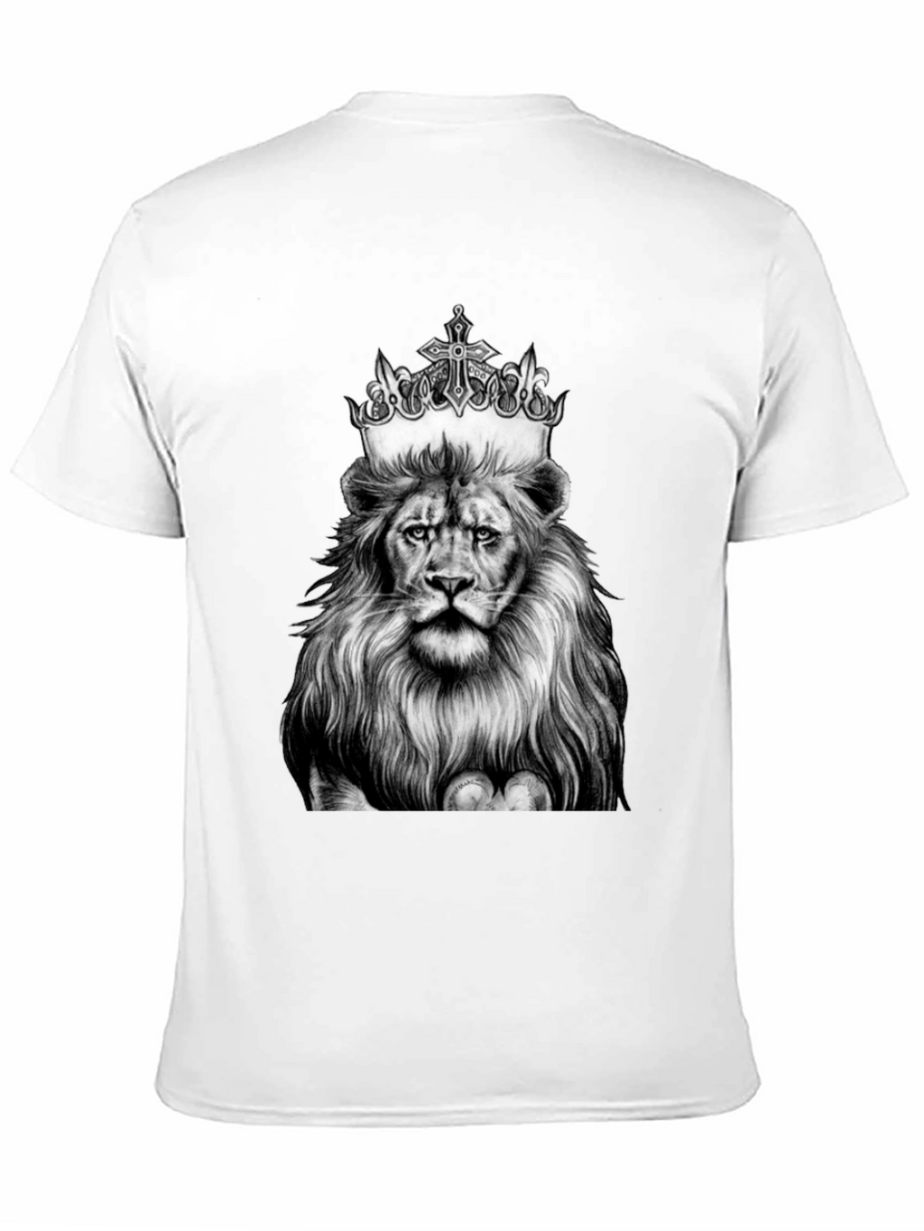 Lion King Graphic Tee - Black Cotton T-Shirt