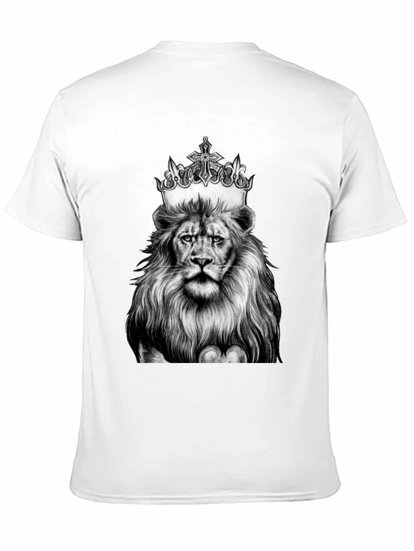Lion King Graphic Tee - Black Cotton T-Shirt