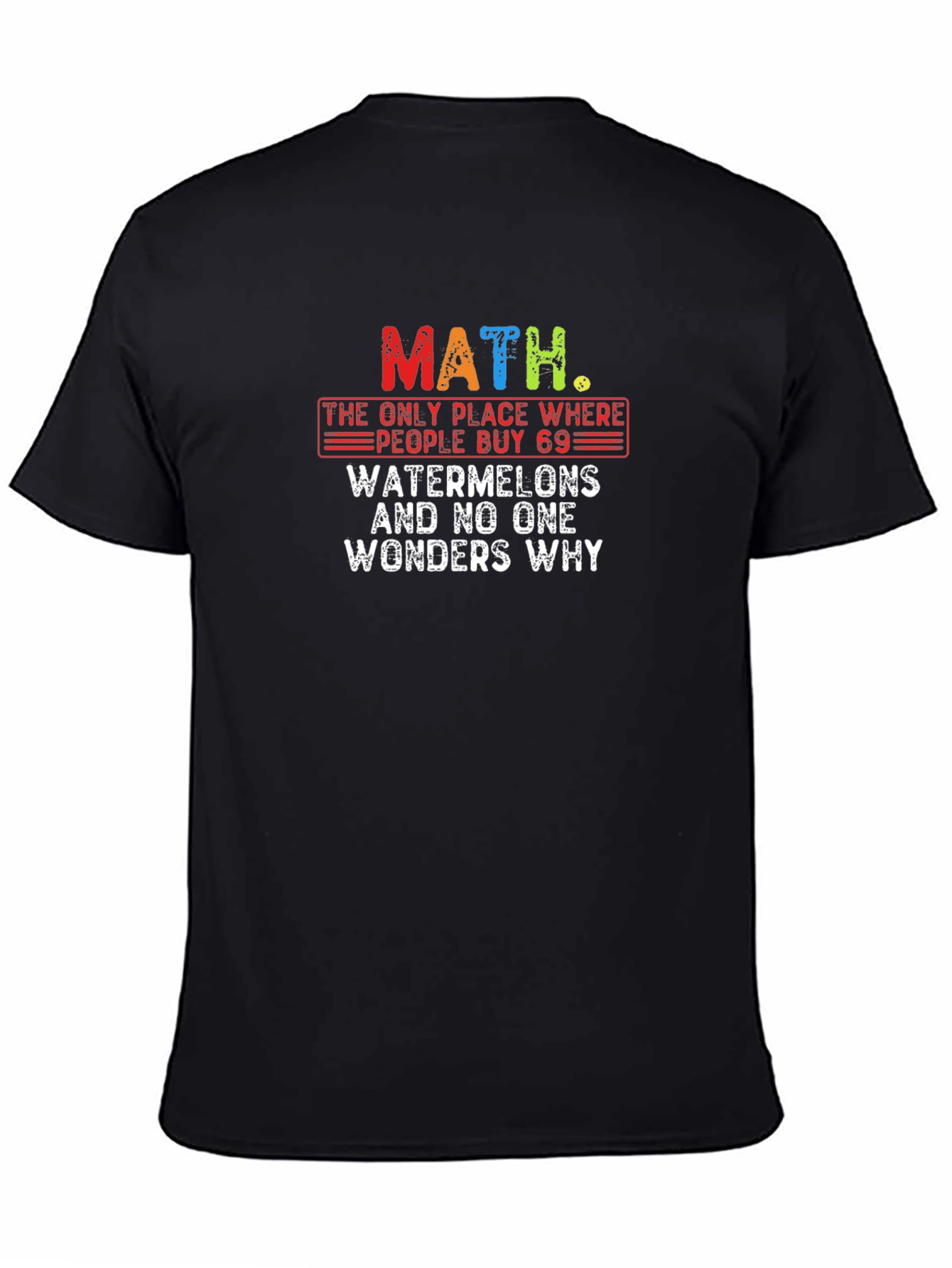 Math Watermelon Humor T-Shirt