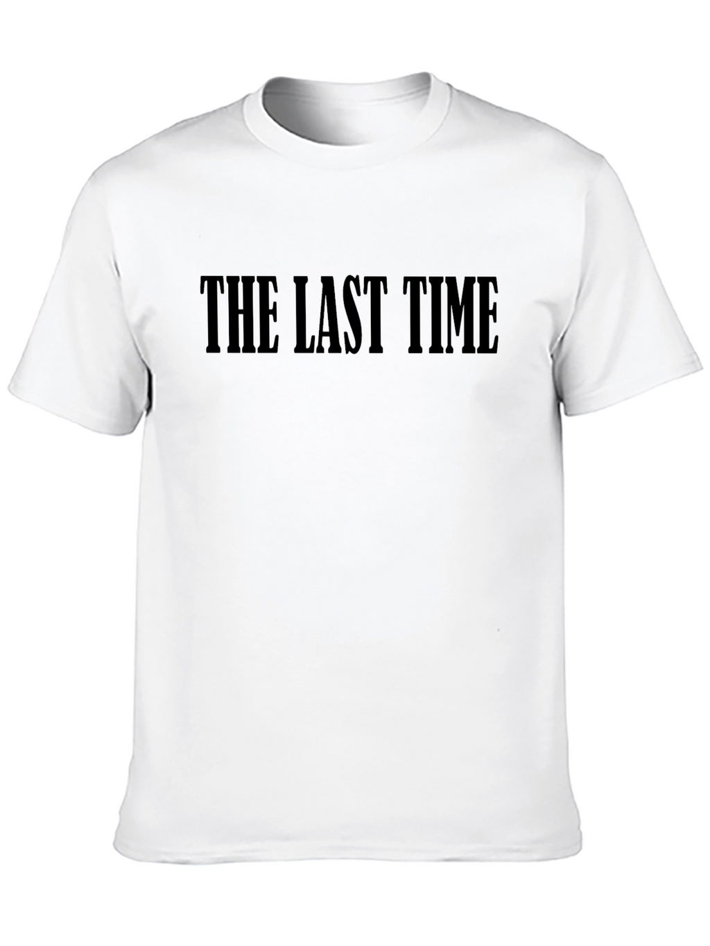 The Last Time Black Graphic Tee