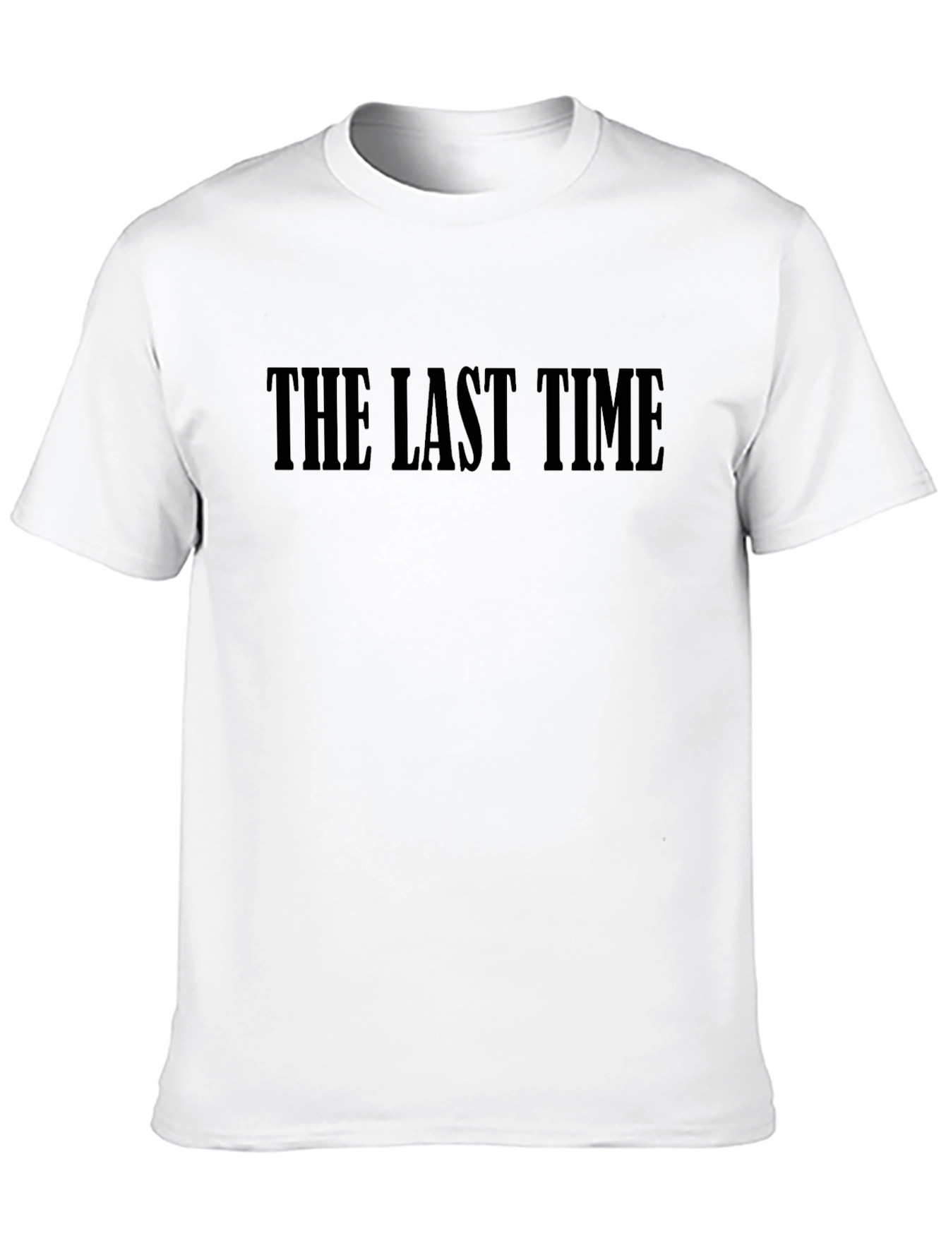 The Last Time Black Graphic Tee