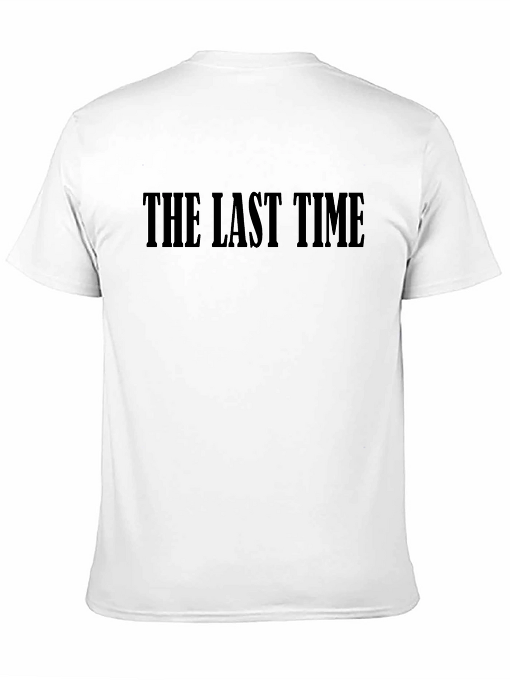 The Last Time Black Graphic Tee